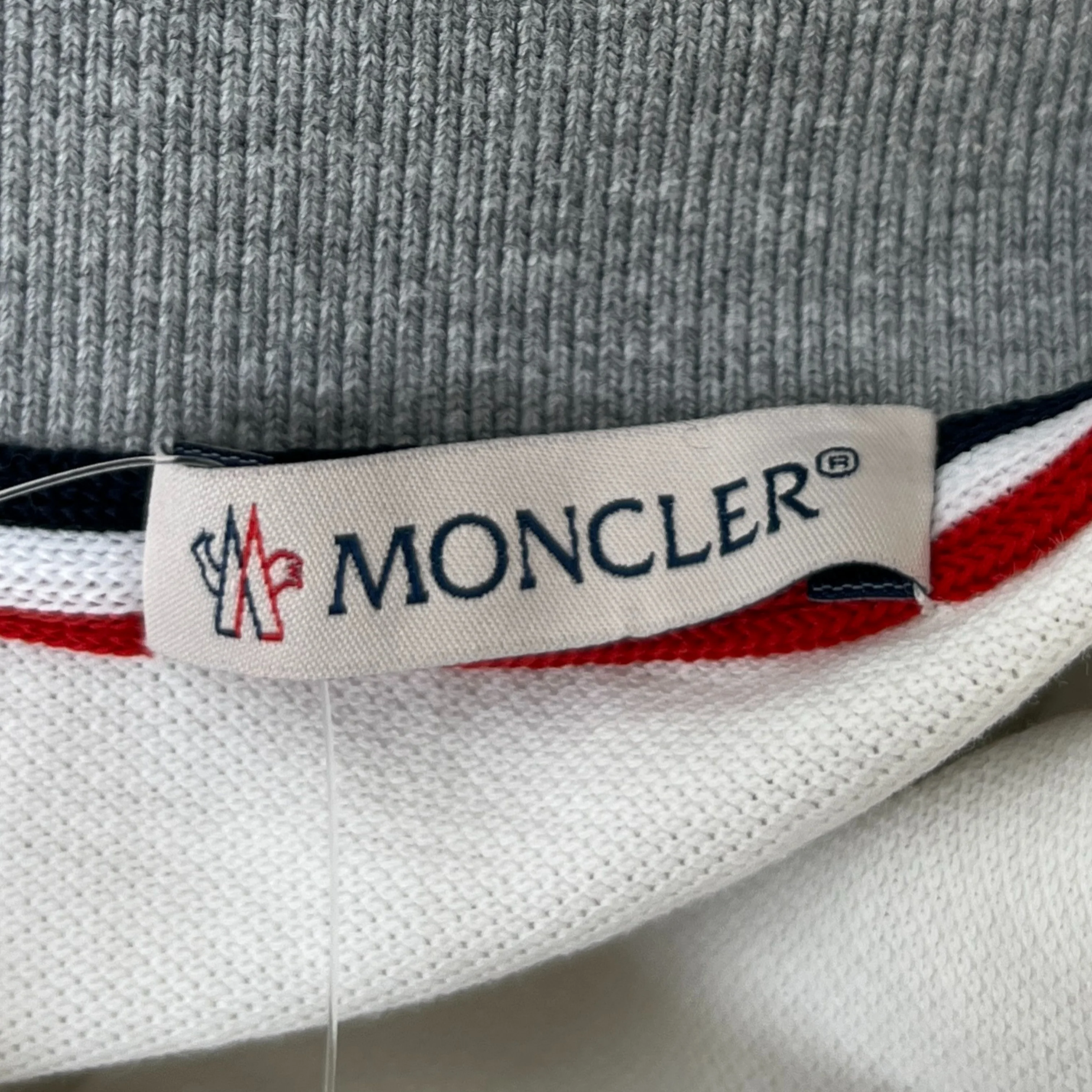 Men's Maglia Polo Shirt White Size L - Image 7