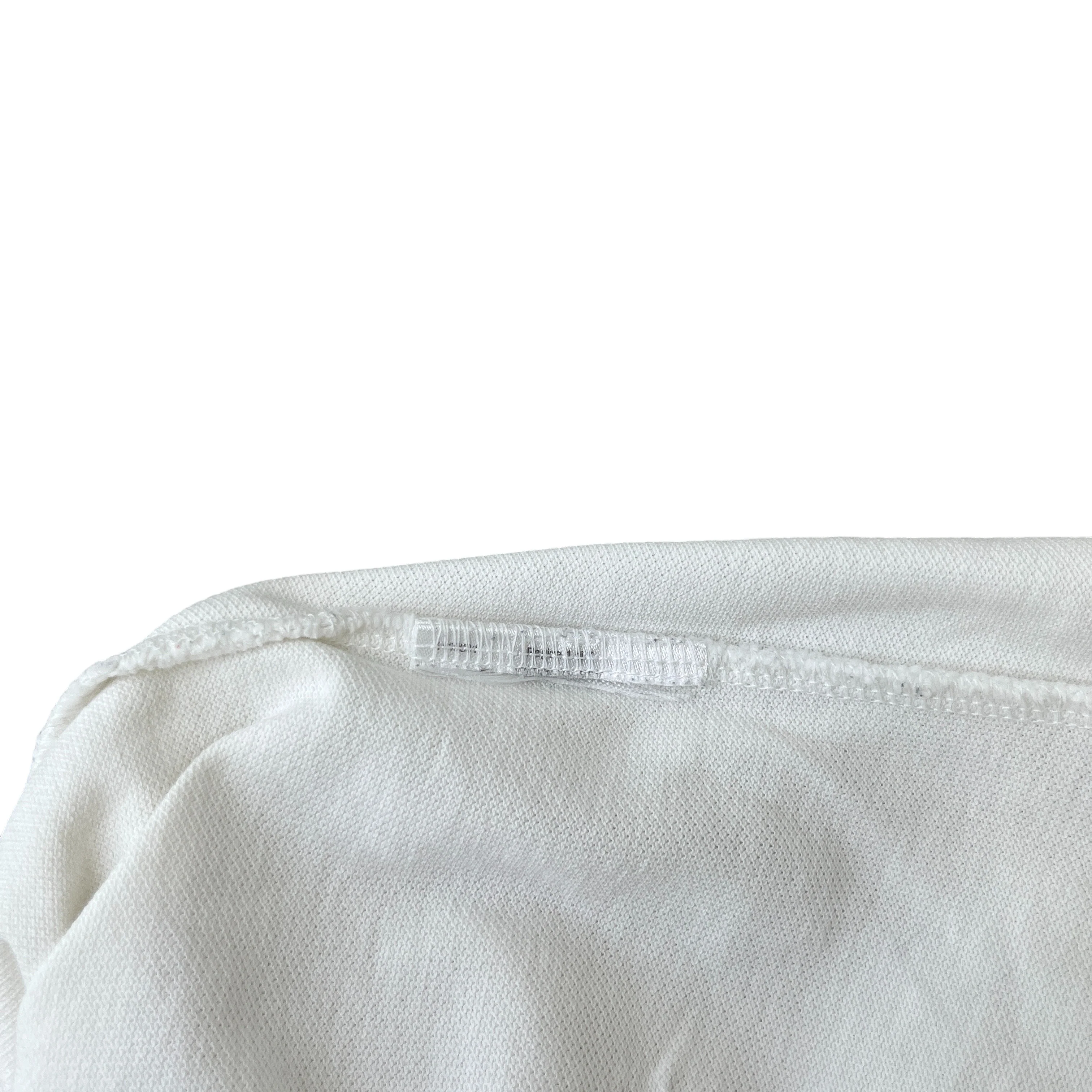 Men's Maglia Polo Shirt White Size L - Image 9