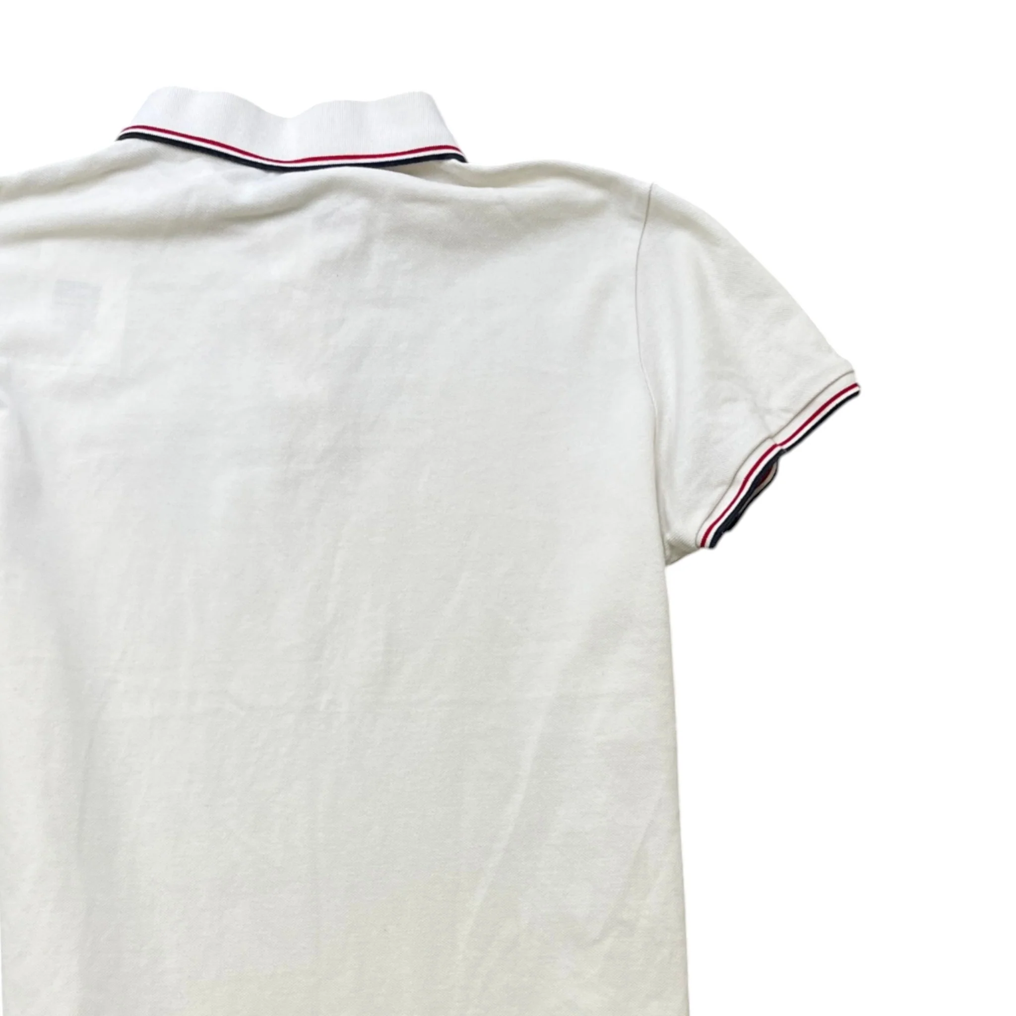 Men's Maglia Polo Shirt White Size M - Image 4