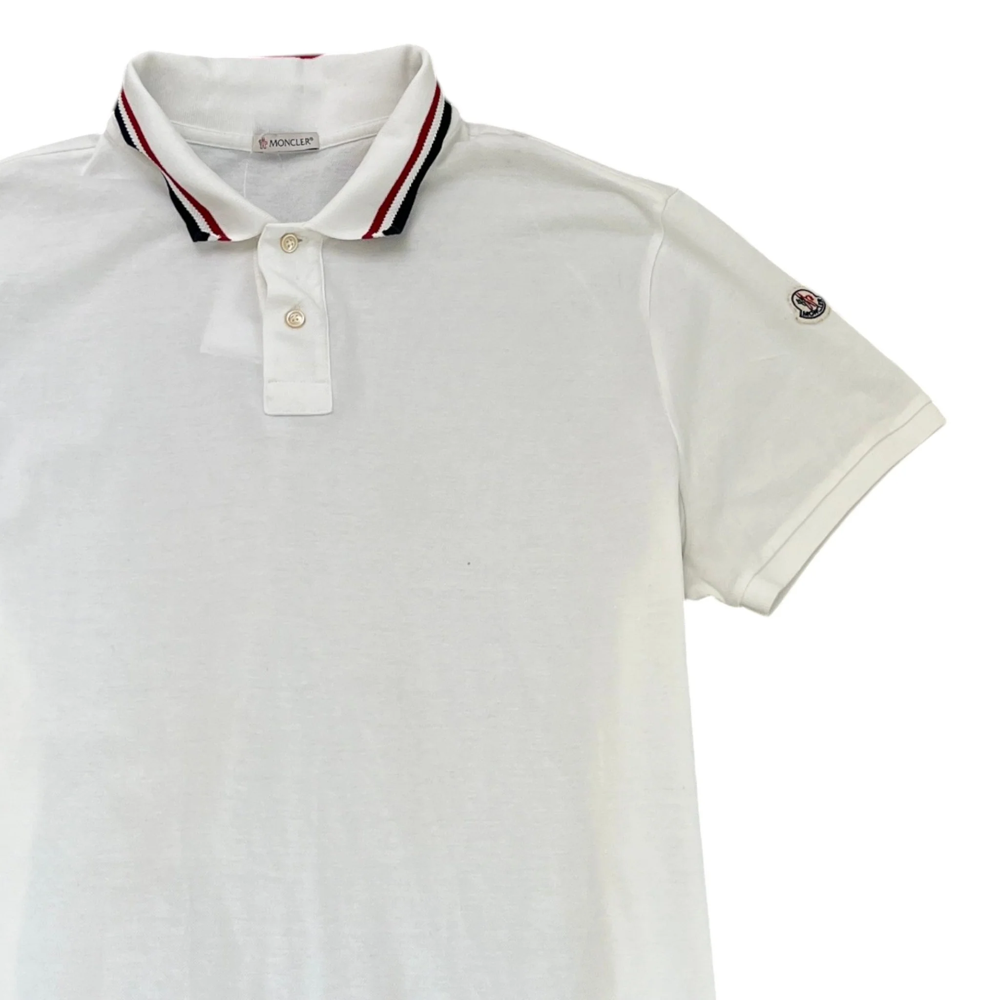 Men's Maglia Polo Shirt White Size XXL - Image 3