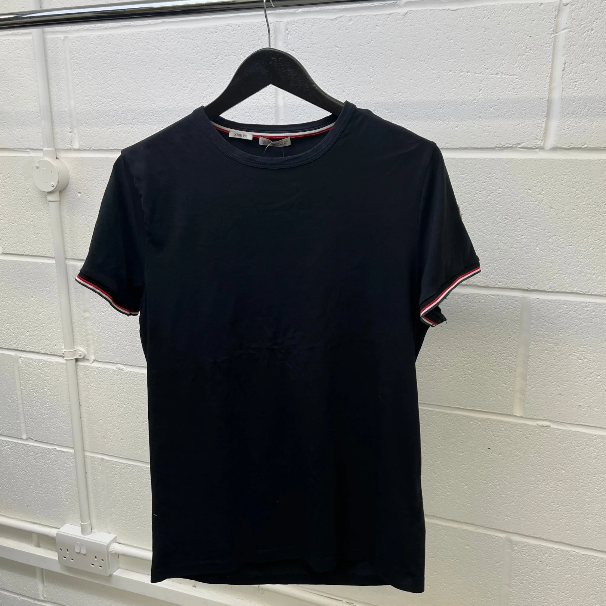 Men's Maglia T-Shirt Black Size M - Image 9