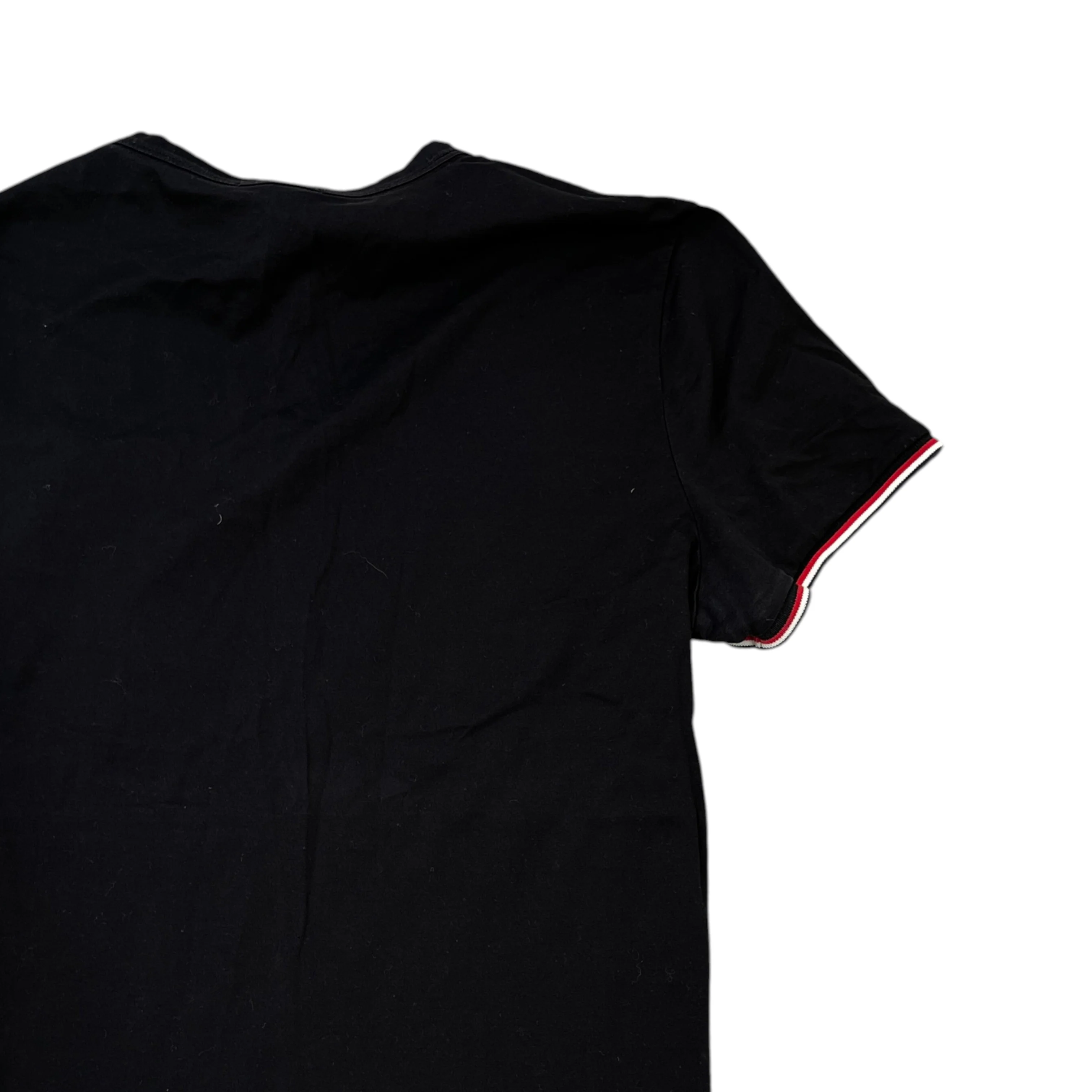 Men's Maglia T-Shirt Black Size S - Image 4