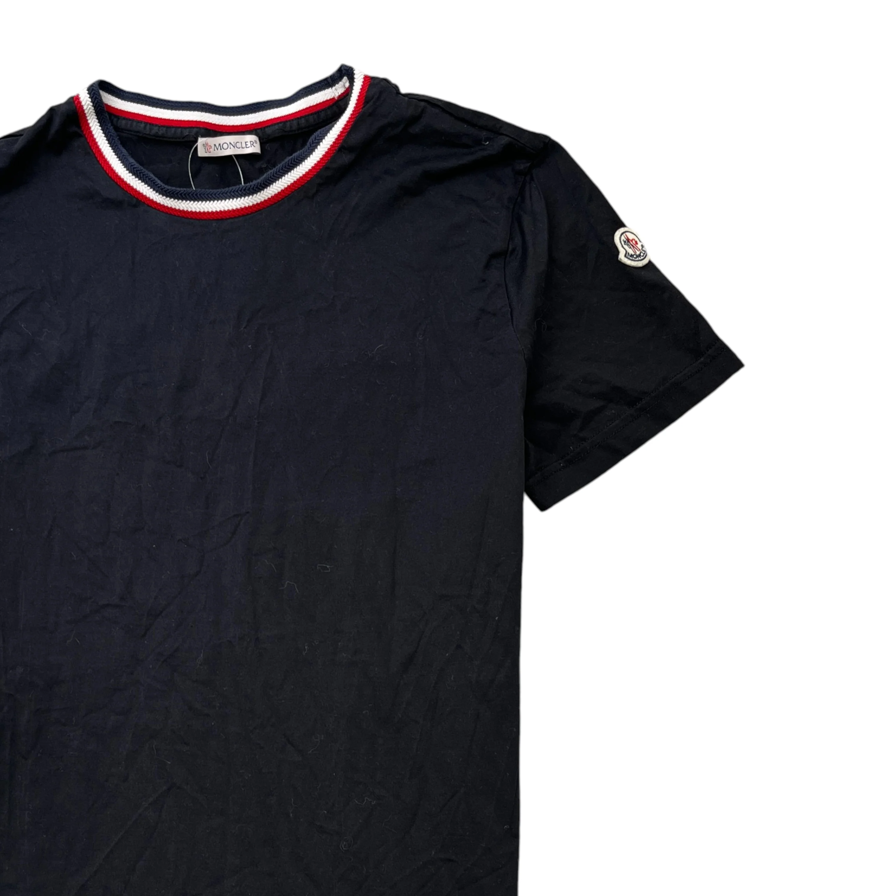 Men's Maglia T-Shirt Black Size S - Image 3