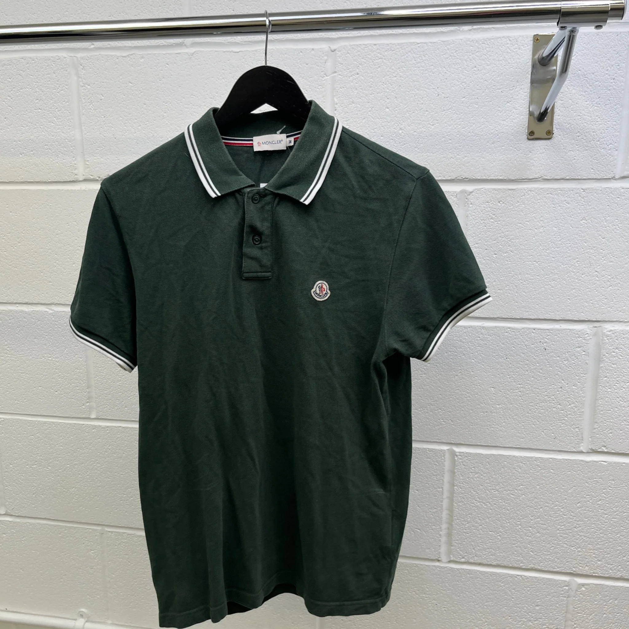 Men's Maglia T-Shirt Green Size M - Image 8