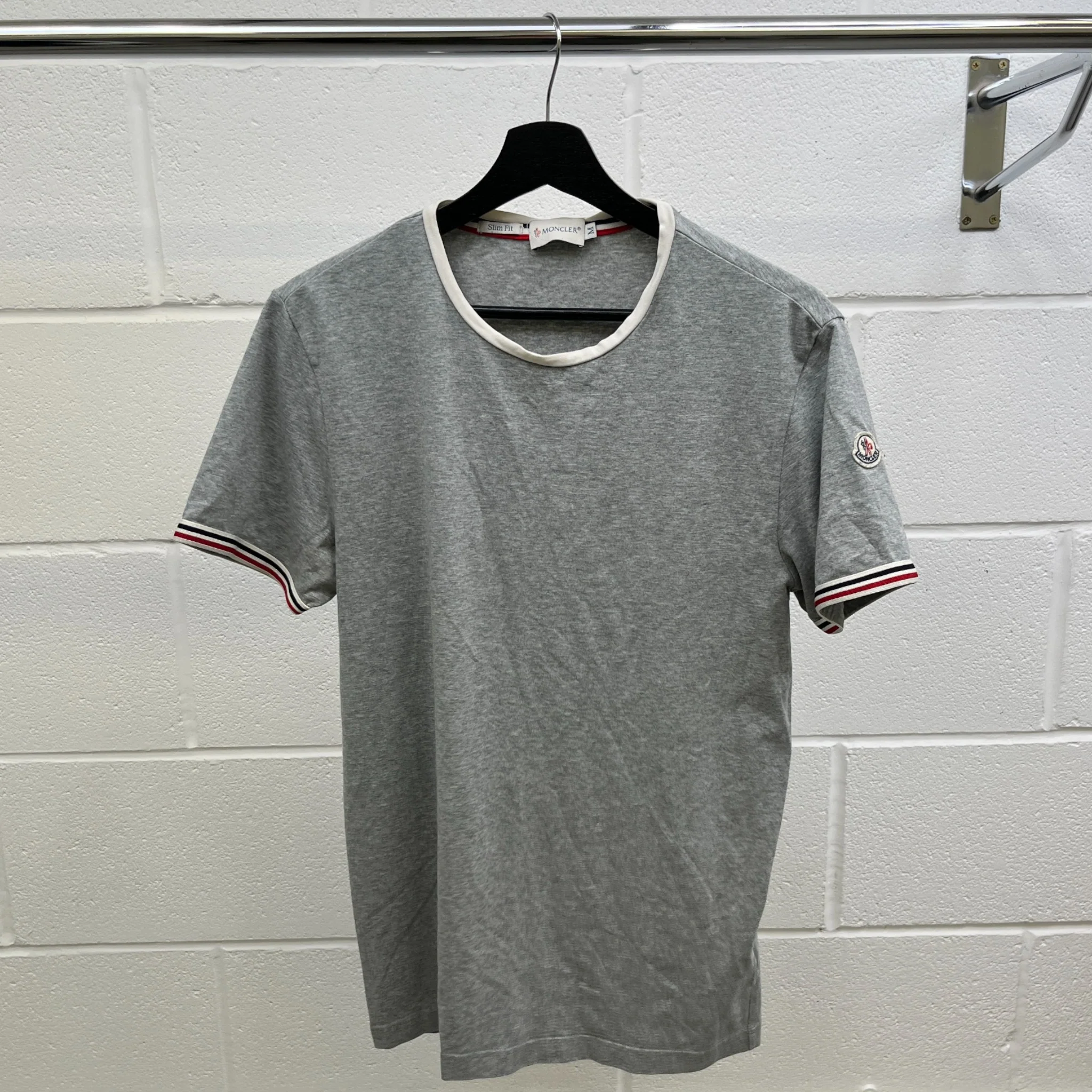 Men's Maglia T-Shirt Grey Size M - Image 8