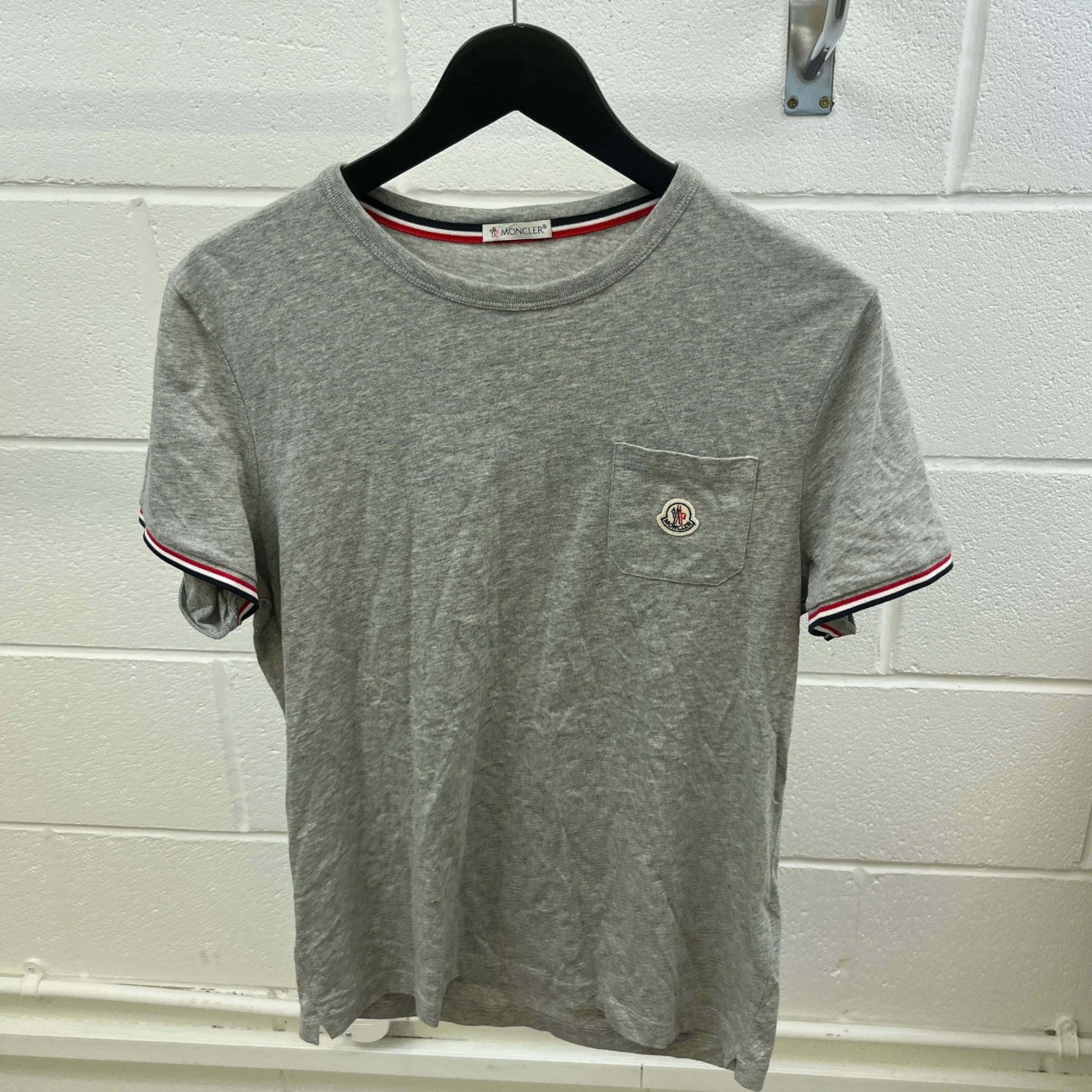 Men's Maglia T-Shirt Grey Size M - Image 9
