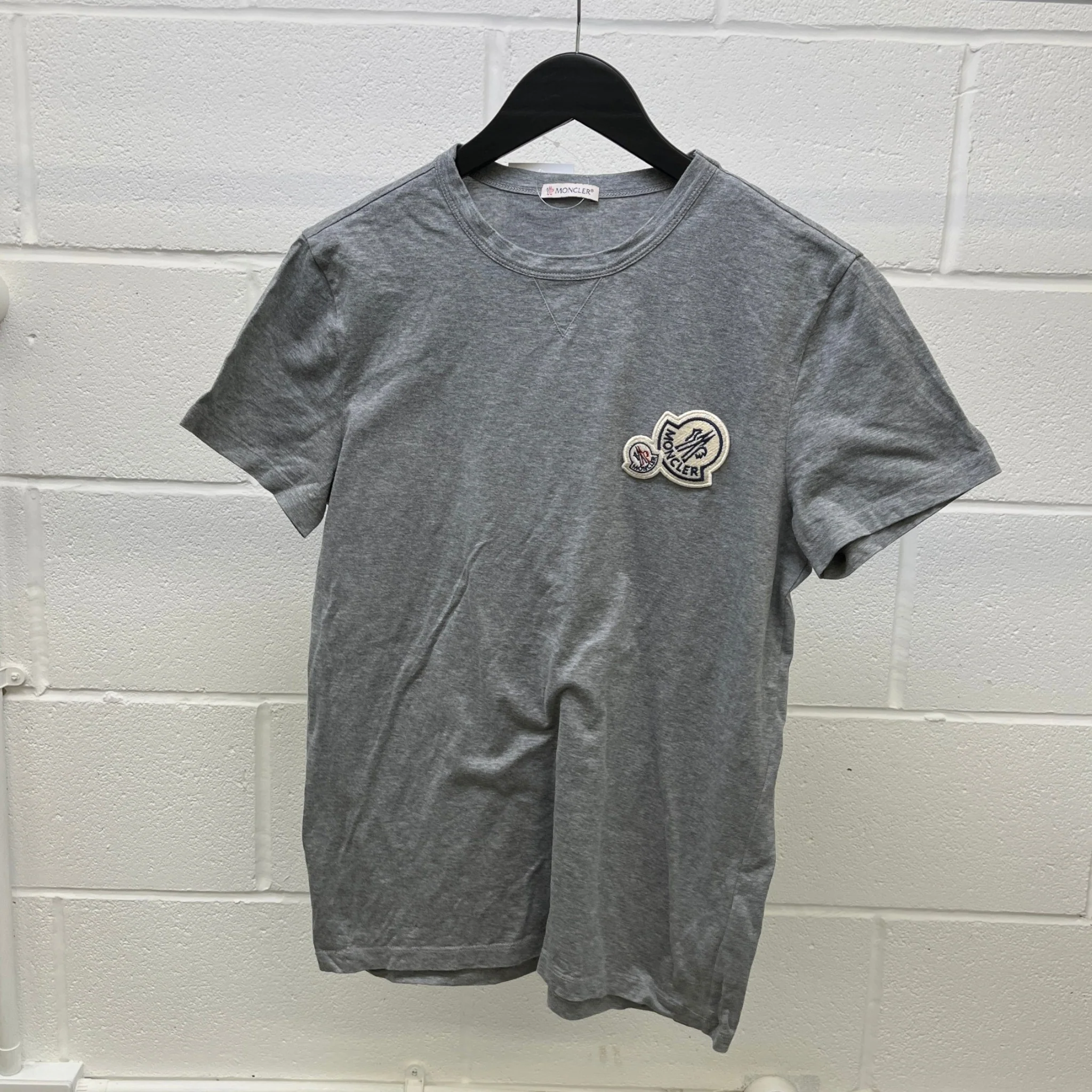 Men's Maglia T-Shirt Grey Size M - Image 9