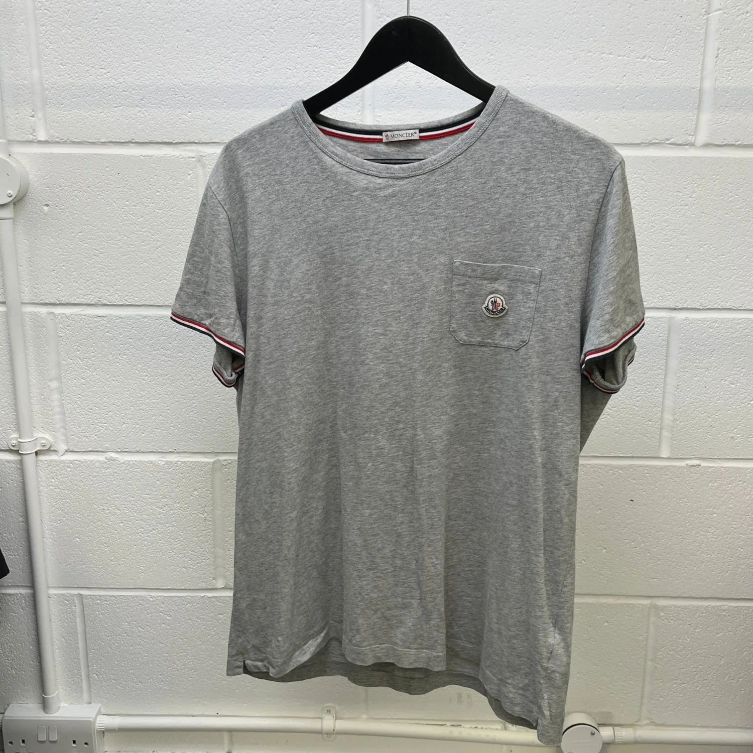 Men's Maglia T-Shirt Grey Size XXL - Image 9
