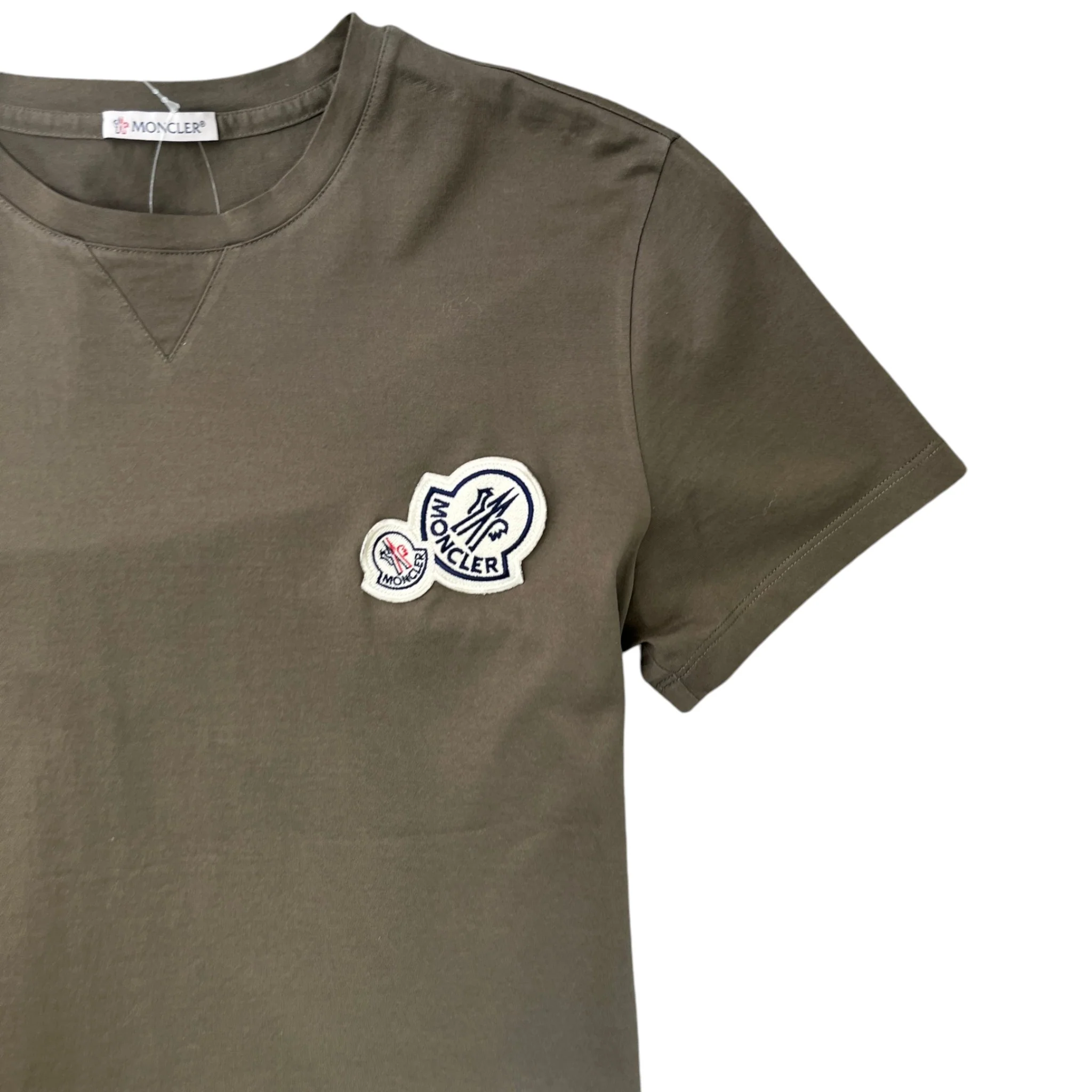 Men's Maglia T-Shirt Khaki Size S - Image 5