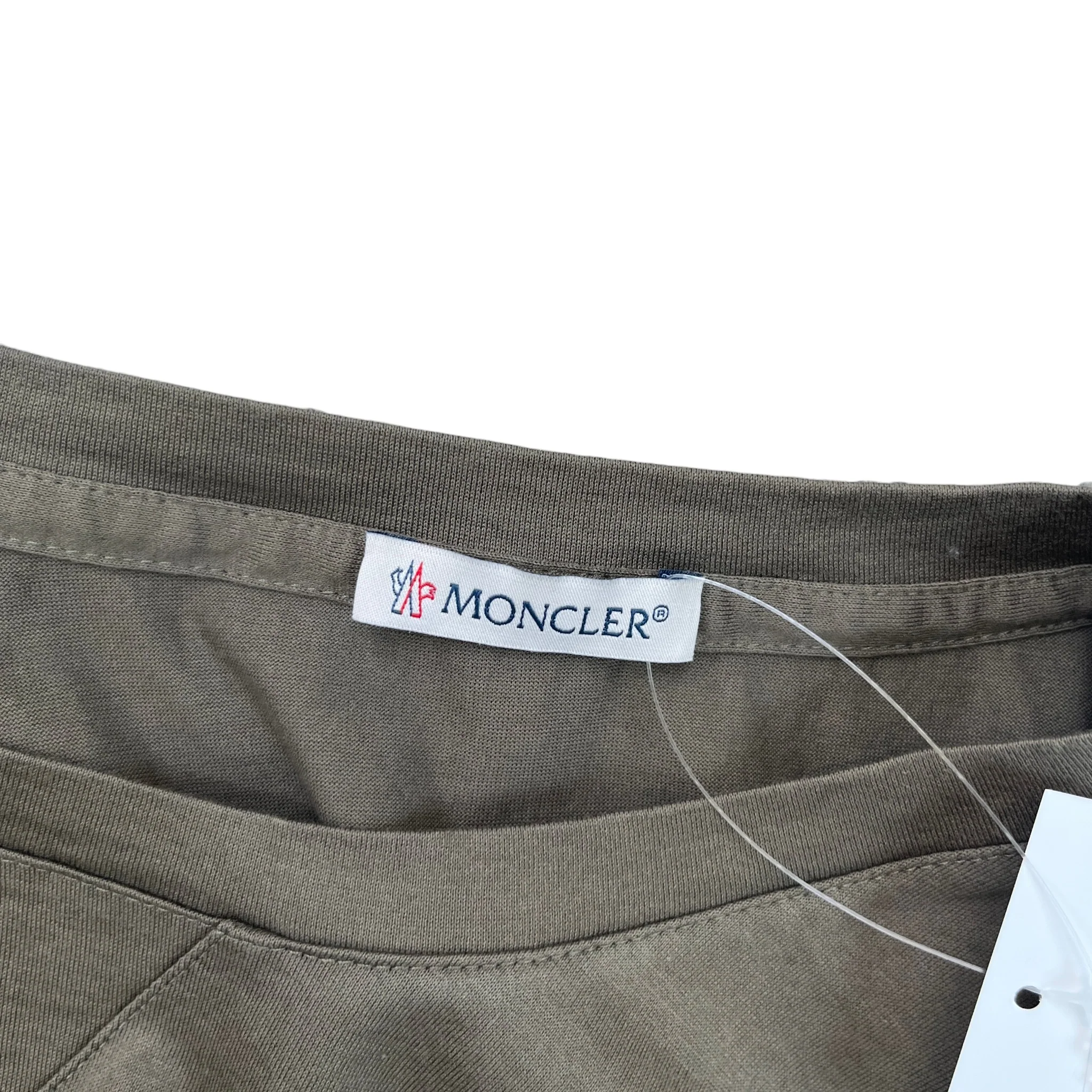 Men's Maglia T-Shirt Khaki Size S - Image 6