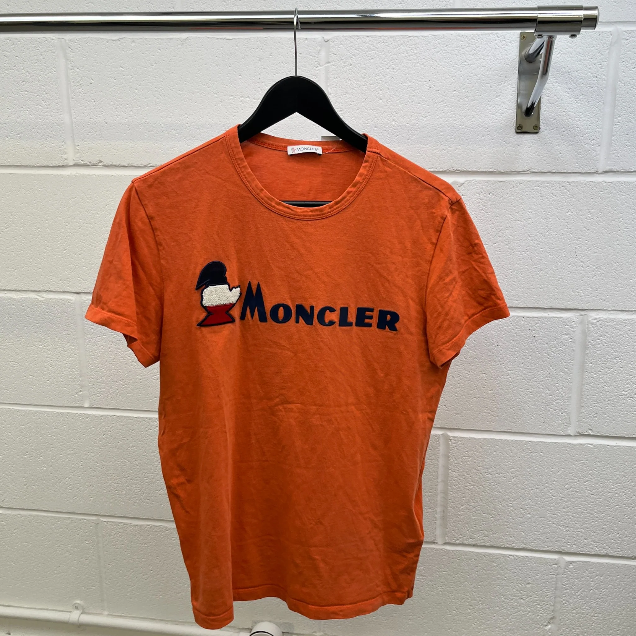 Men's Maglia T-Shirt Orange Size M - Image 9