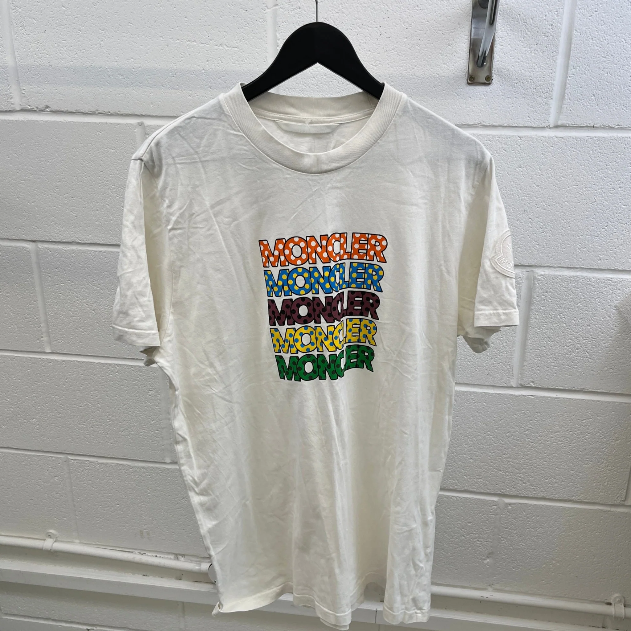 Men's Maglia T-Shirt White Size L - Image 9