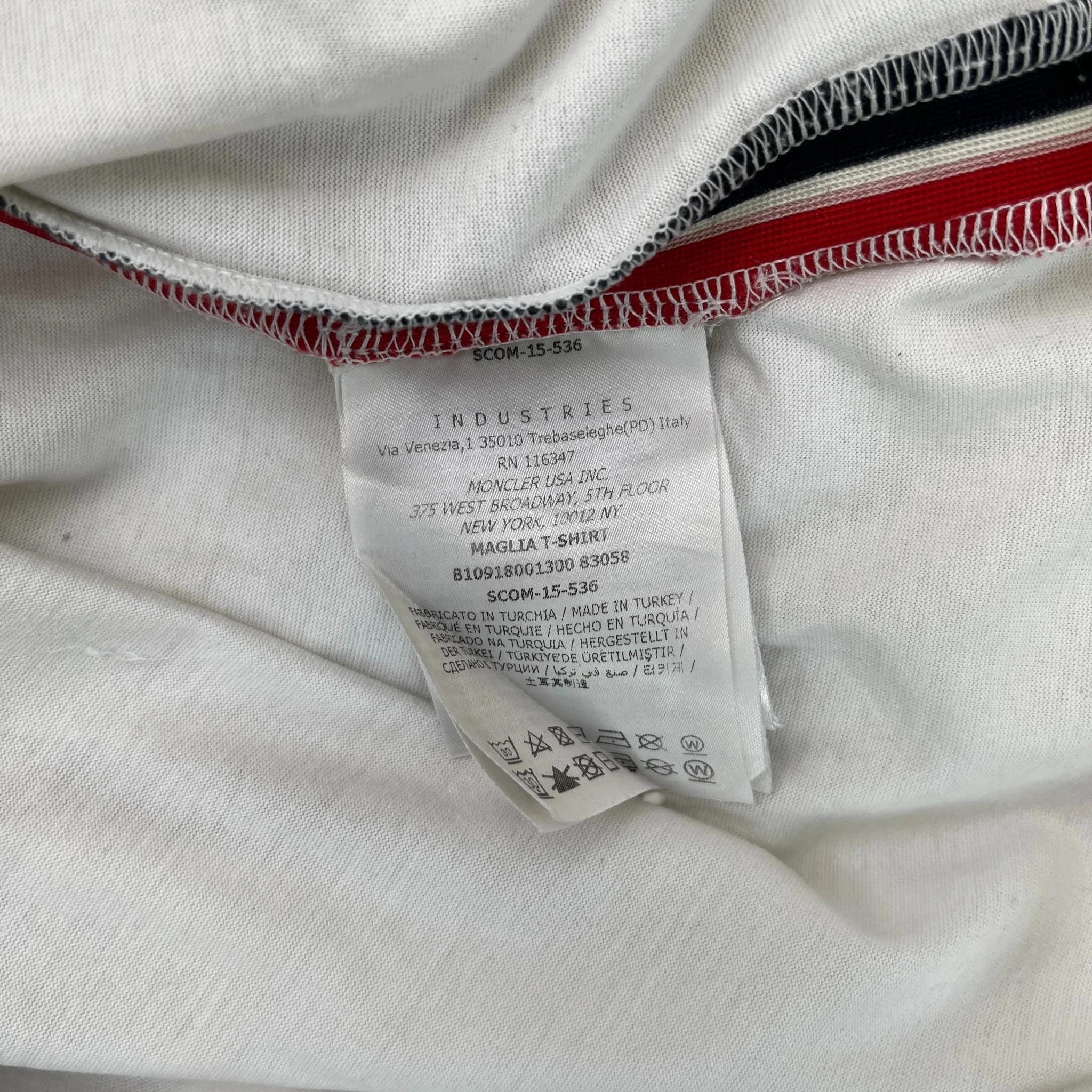 Men's Maglia T-Shirt White Size M - Image 7