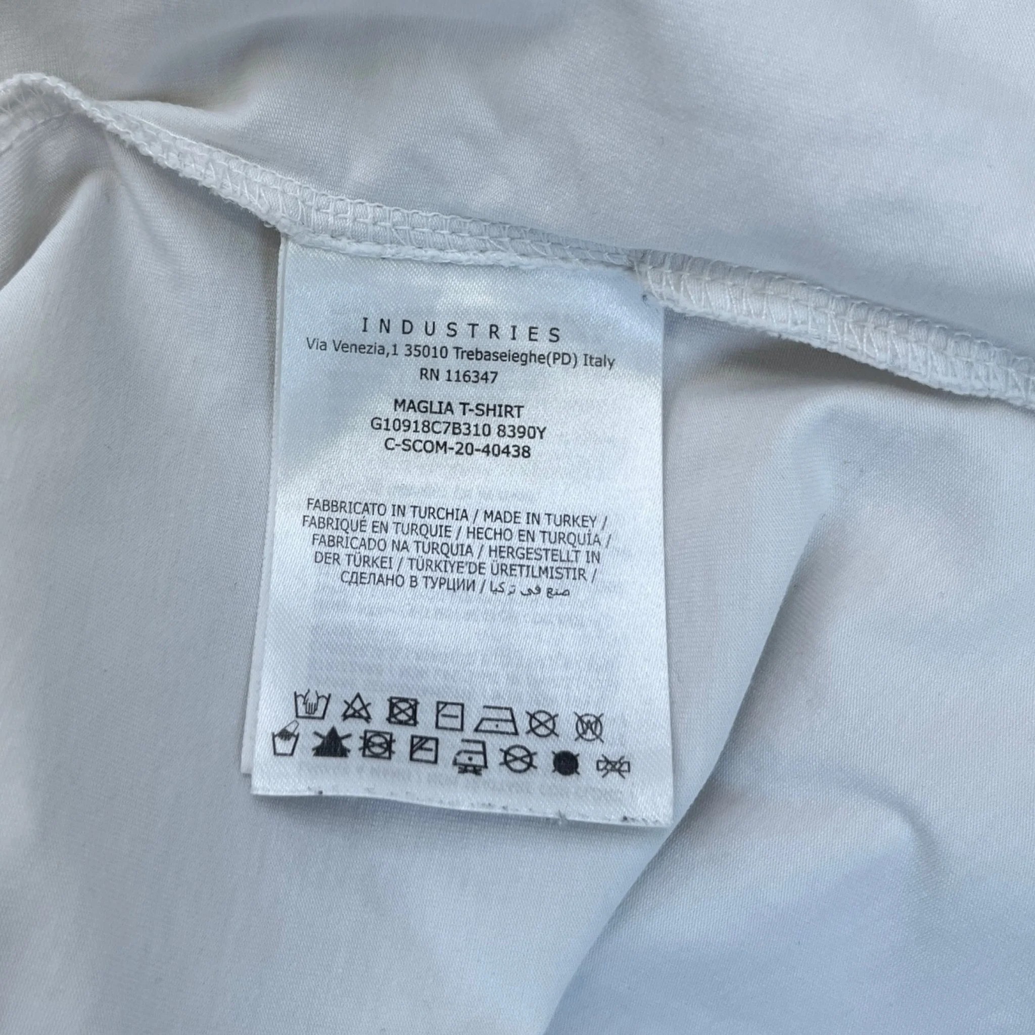 Men's Maglia T-Shirt White Size S - Image 6