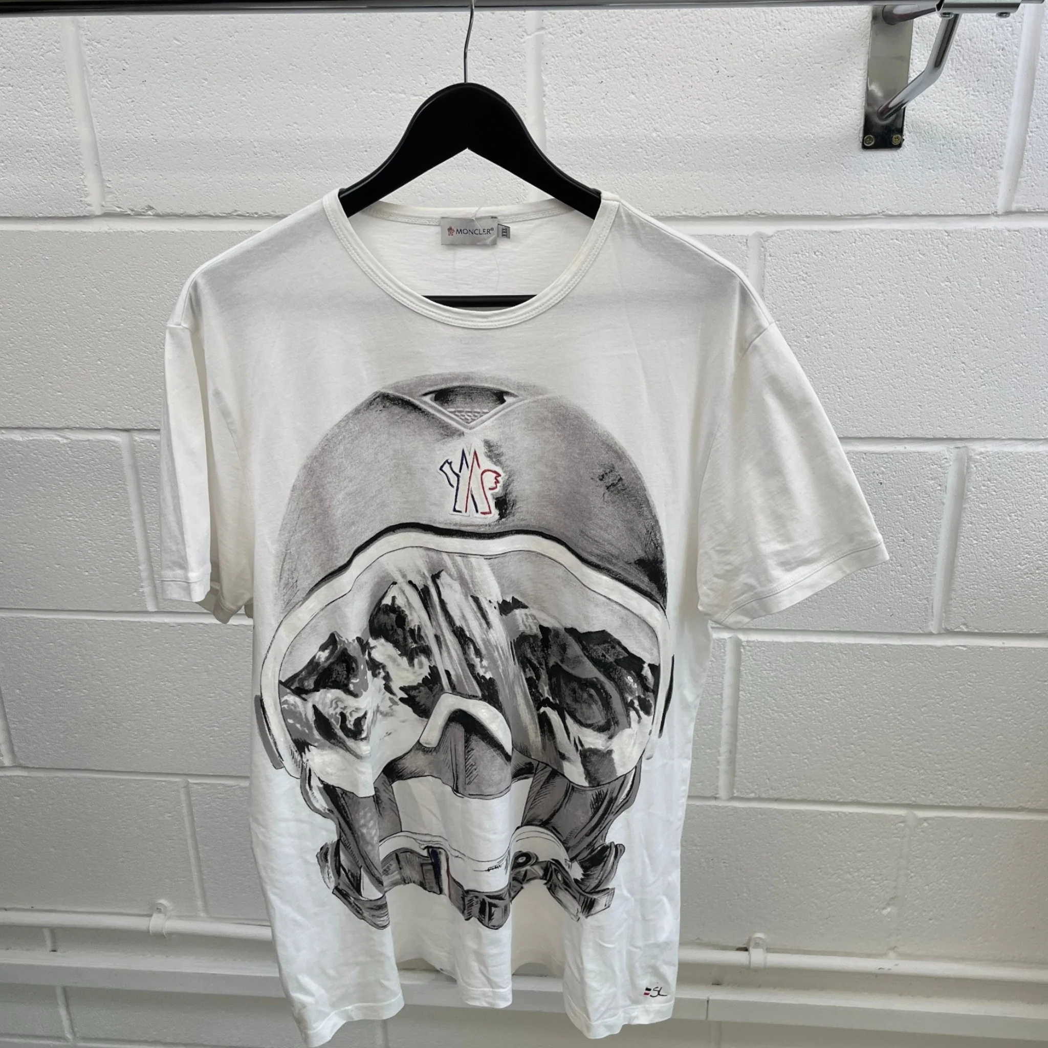 Men's Maglia T-Shirt White Size XXL - Image 8