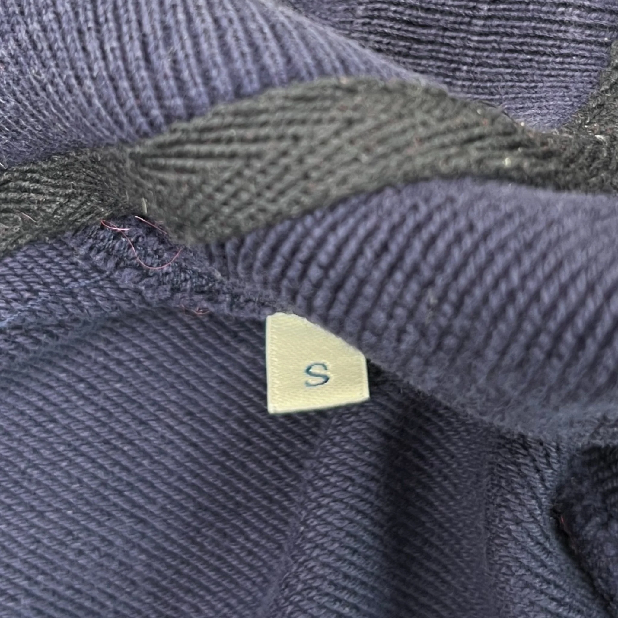 Men's Maglia Track Jacket Navy Size S - Image 7