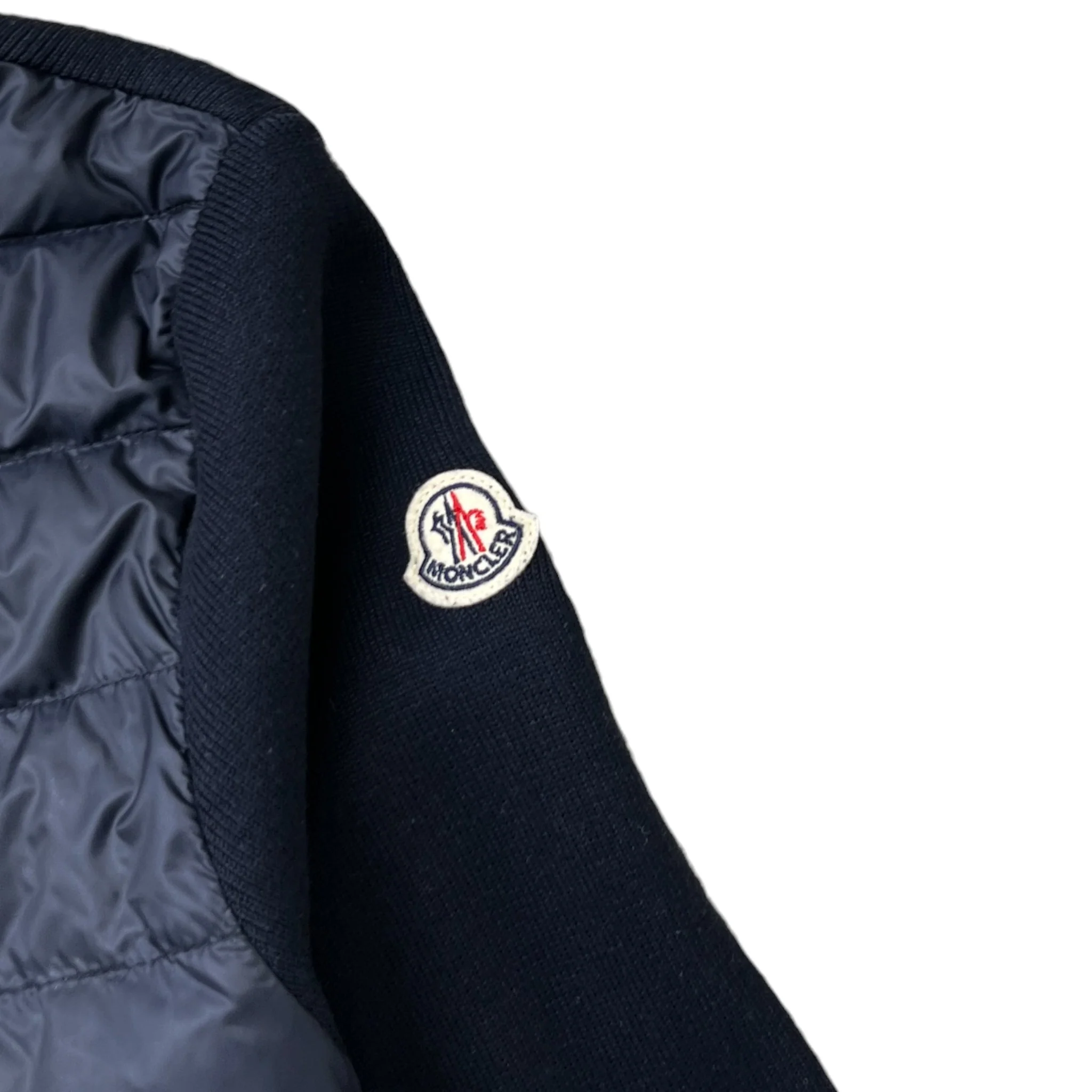 Men's Maglia Tricot Jacket Navy Size M - Image 5