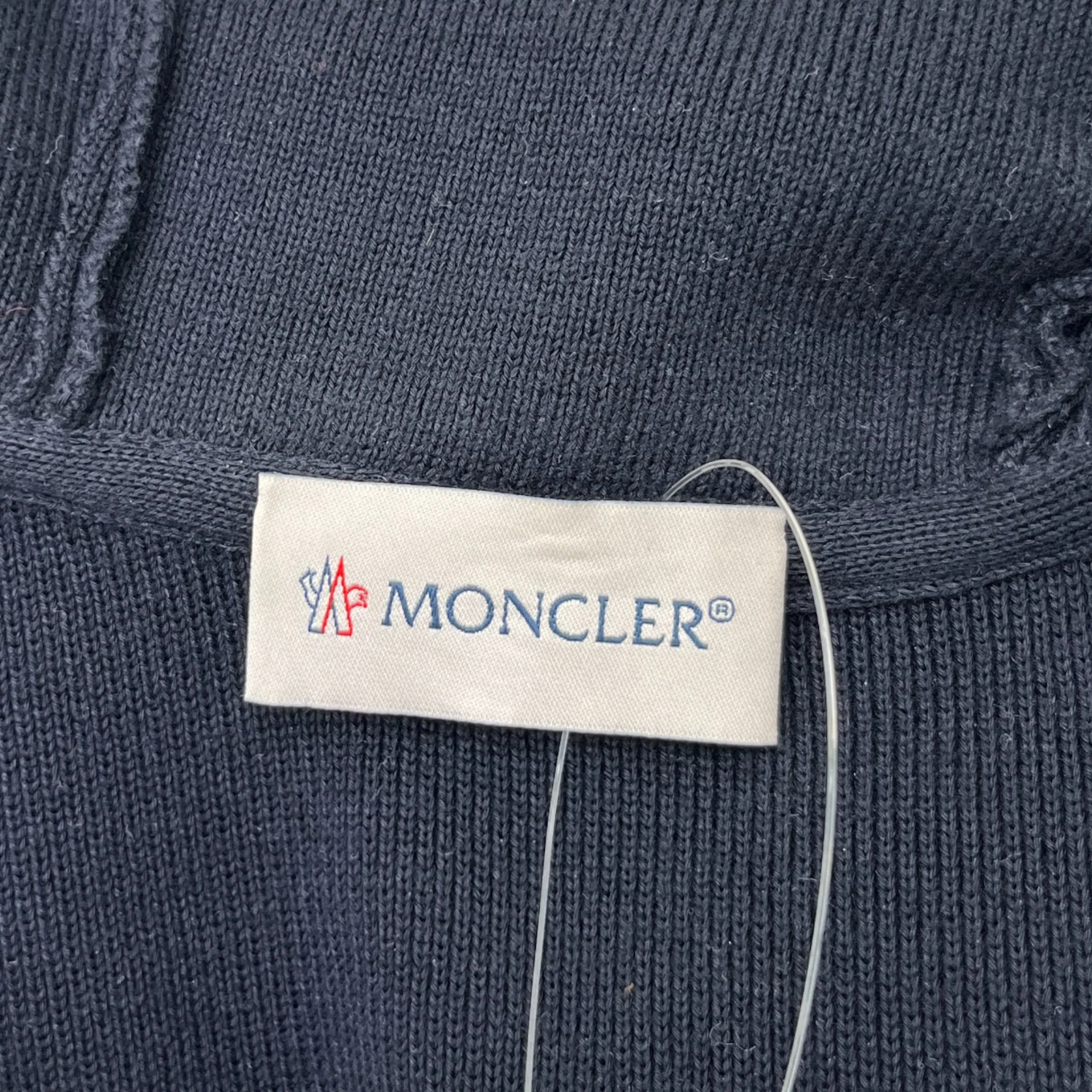 Men's Maglia Tricot Jacket Navy Size M - Image 8