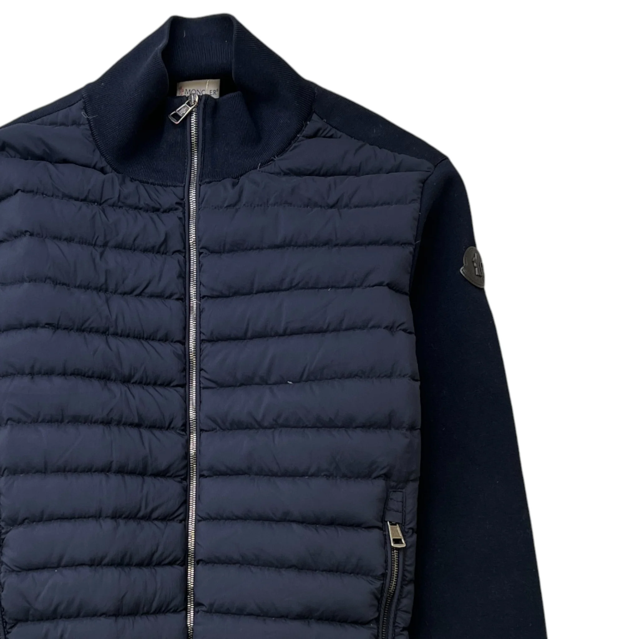 Men's Maglia Tricot Jacket Navy Size S - Image 3