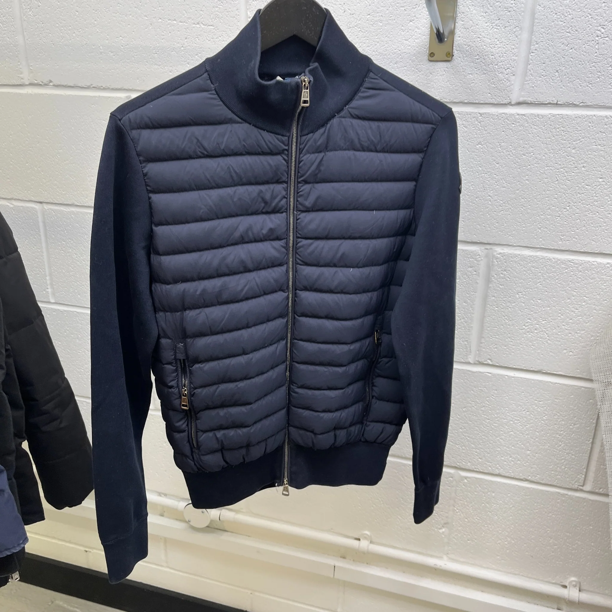 Men's Maglia Tricot Jacket Navy Size S - Image 8