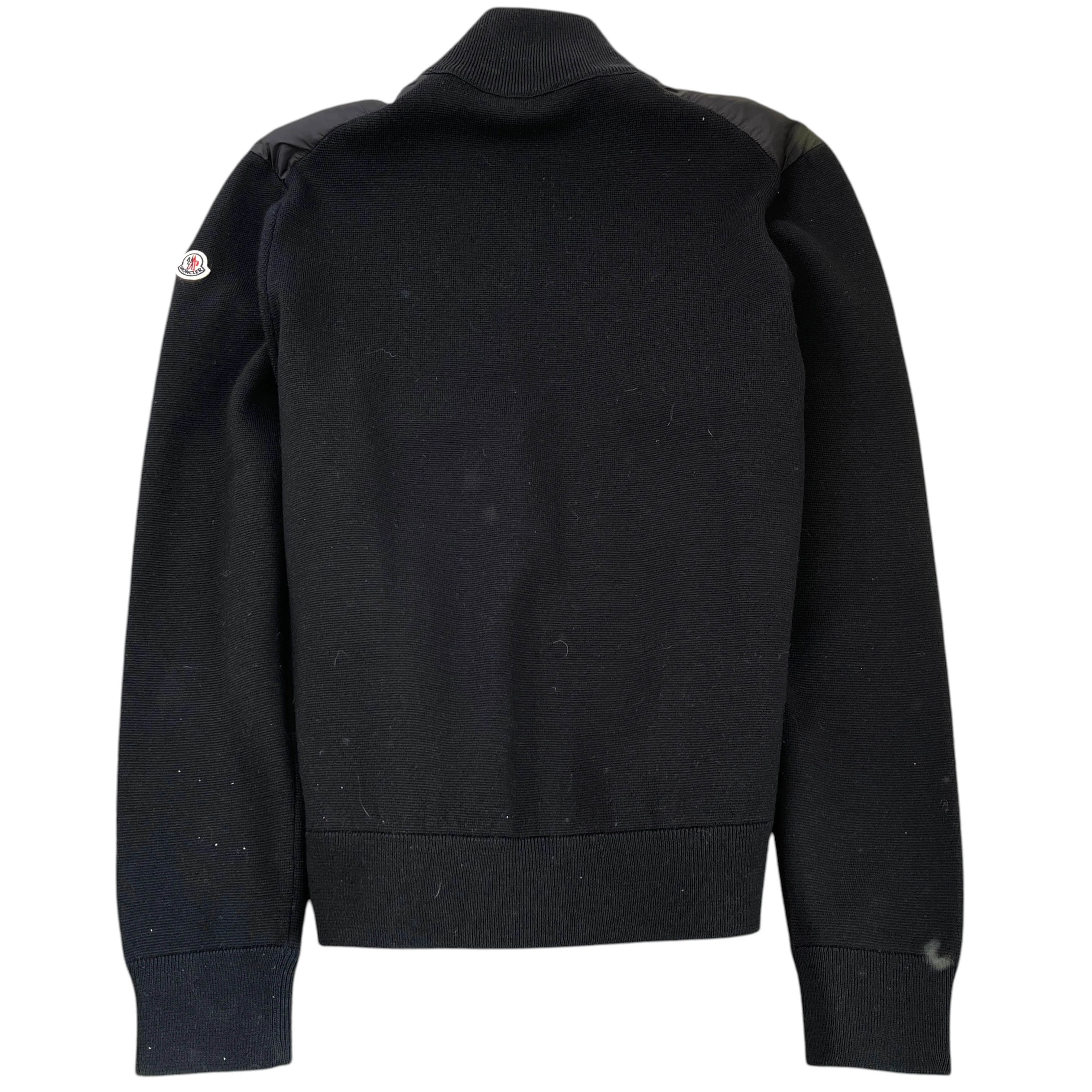 Men's Maglione Cardigan Black Size XL - Image 2
