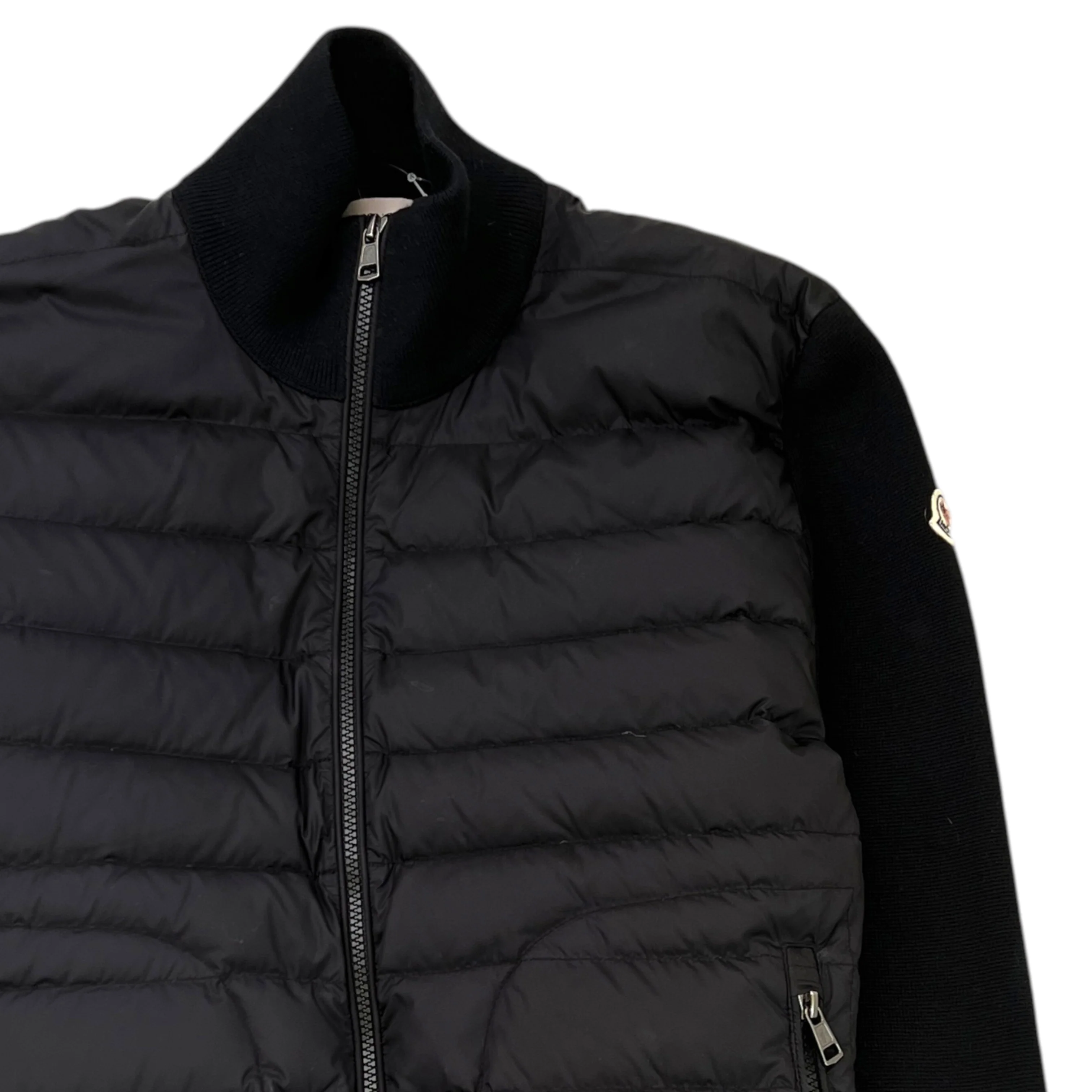 Men's Maglione Cardigan Black Size XL - Image 3