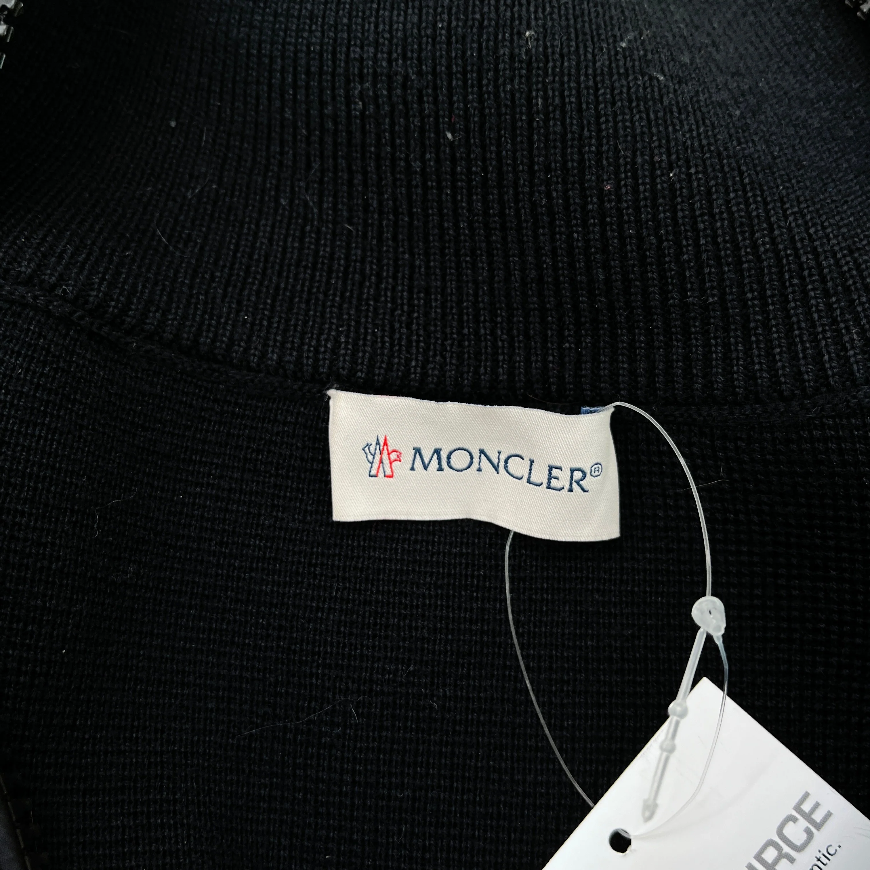 Men's Maglione Cardigan Black Size XL - Image 6