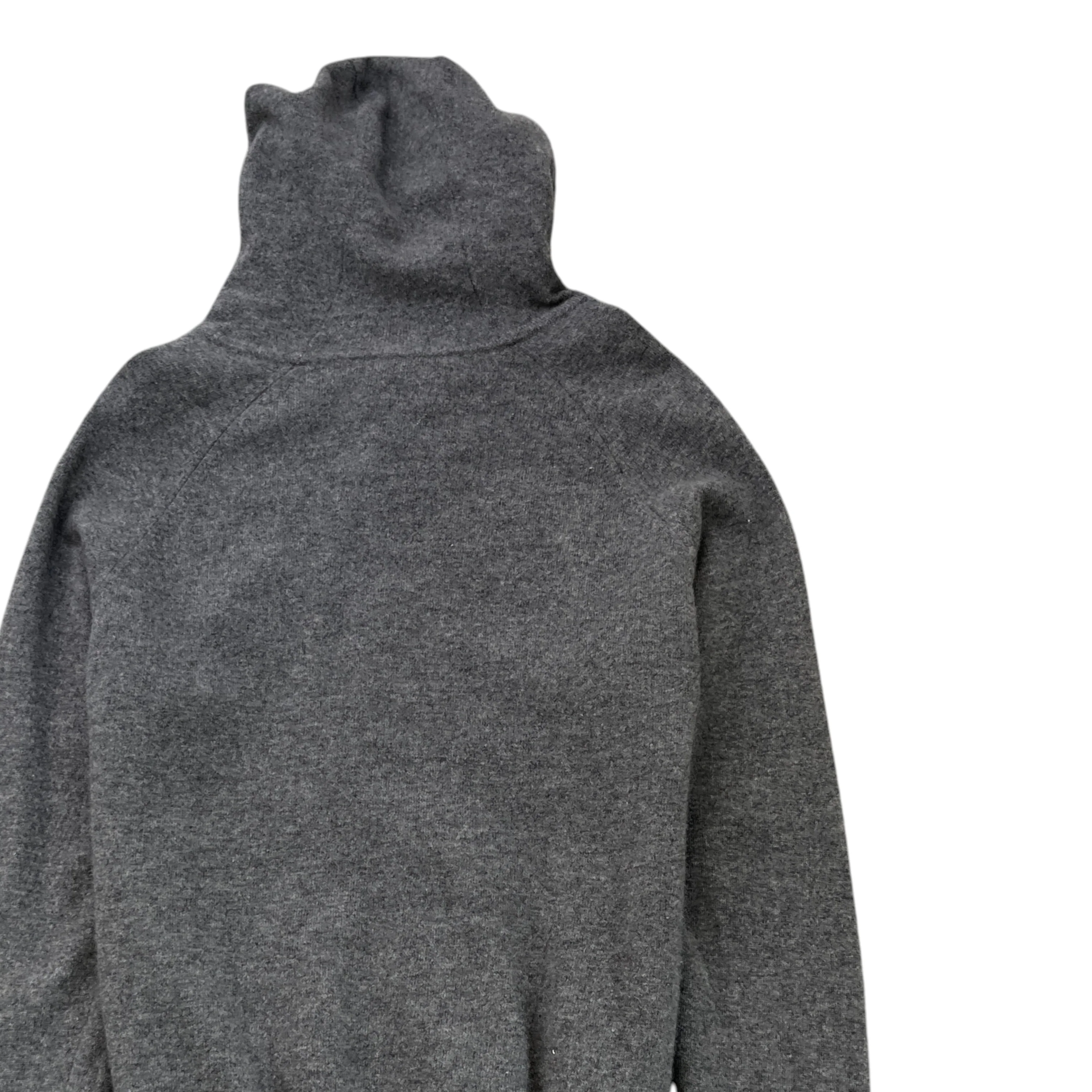 Men's Maglione Tricot Cardigan Grey Size XXL - Image 4