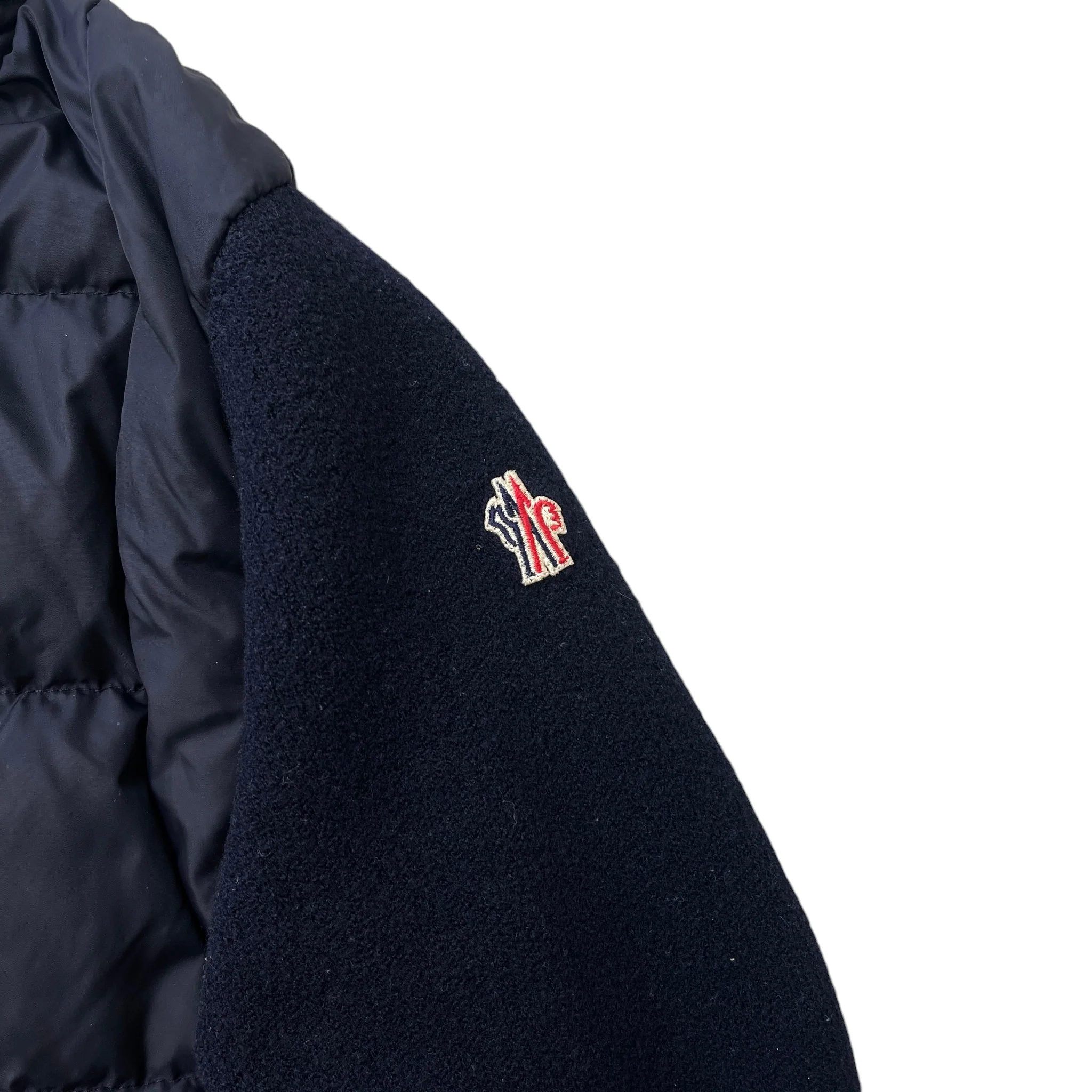 Men's Maglione Tricot Cardigan Jacket Navy Size XL - Image 6
