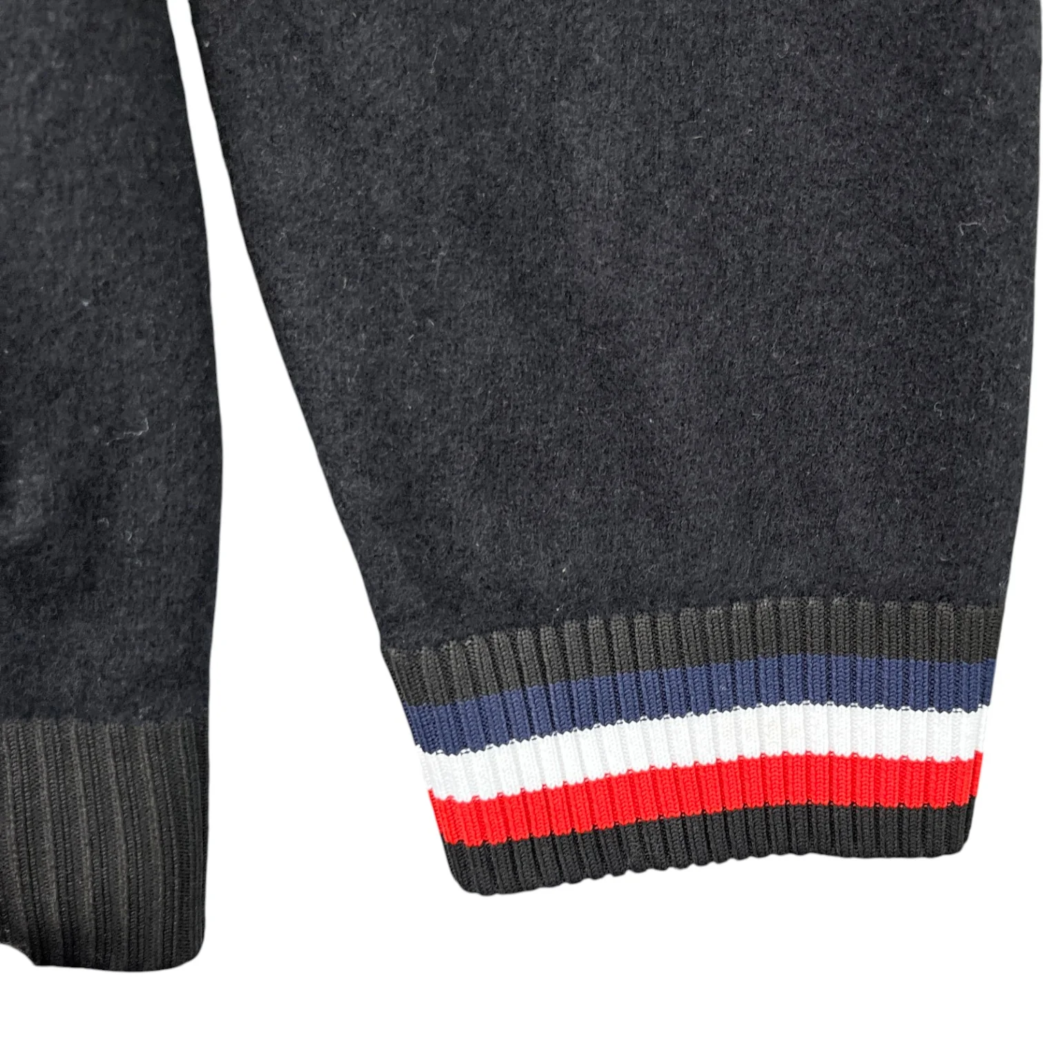 Men's Maglione Tricot Hoodie Black Size XXL - Image 6
