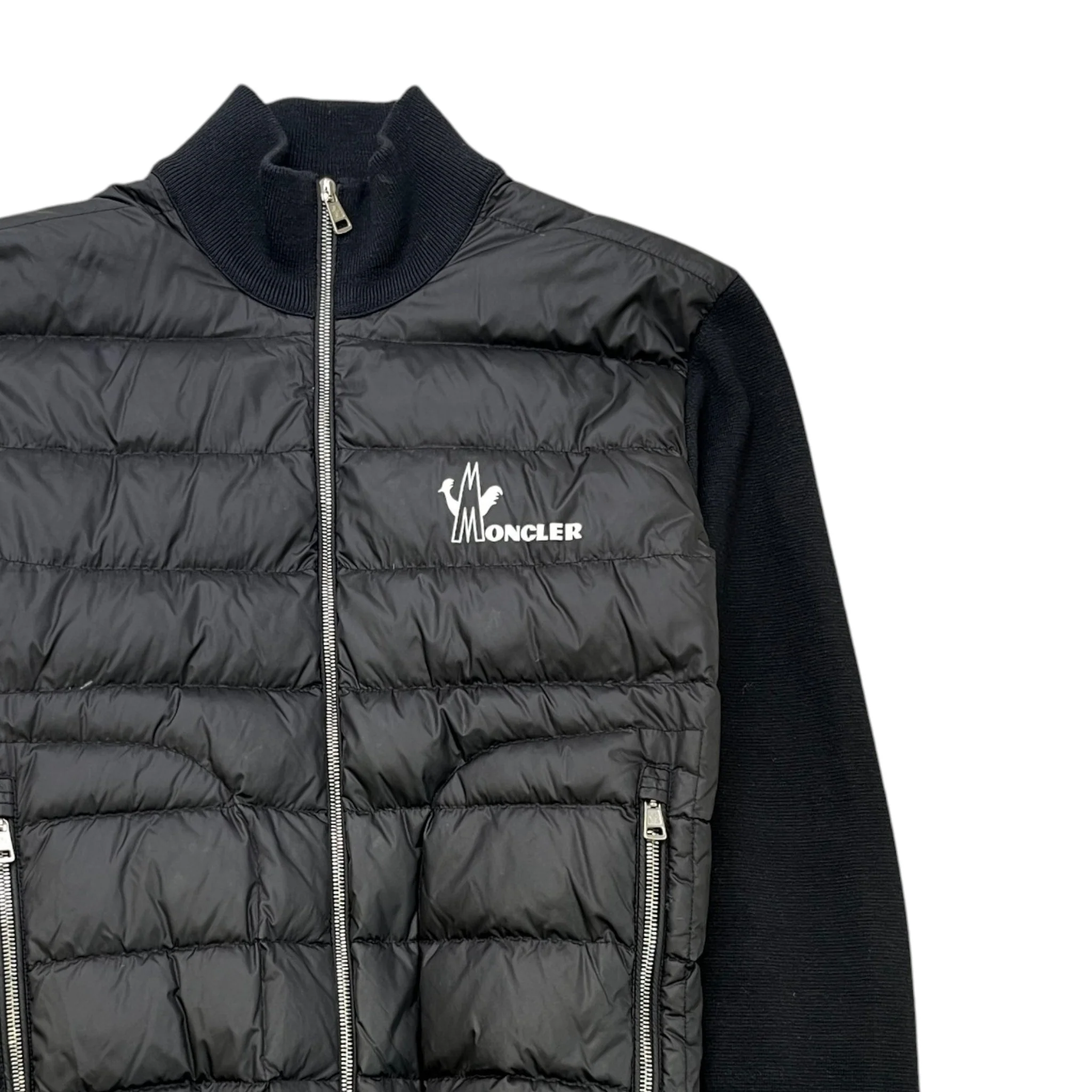 Men's Maglione Tricot Jacket Black Size XL - Image 3