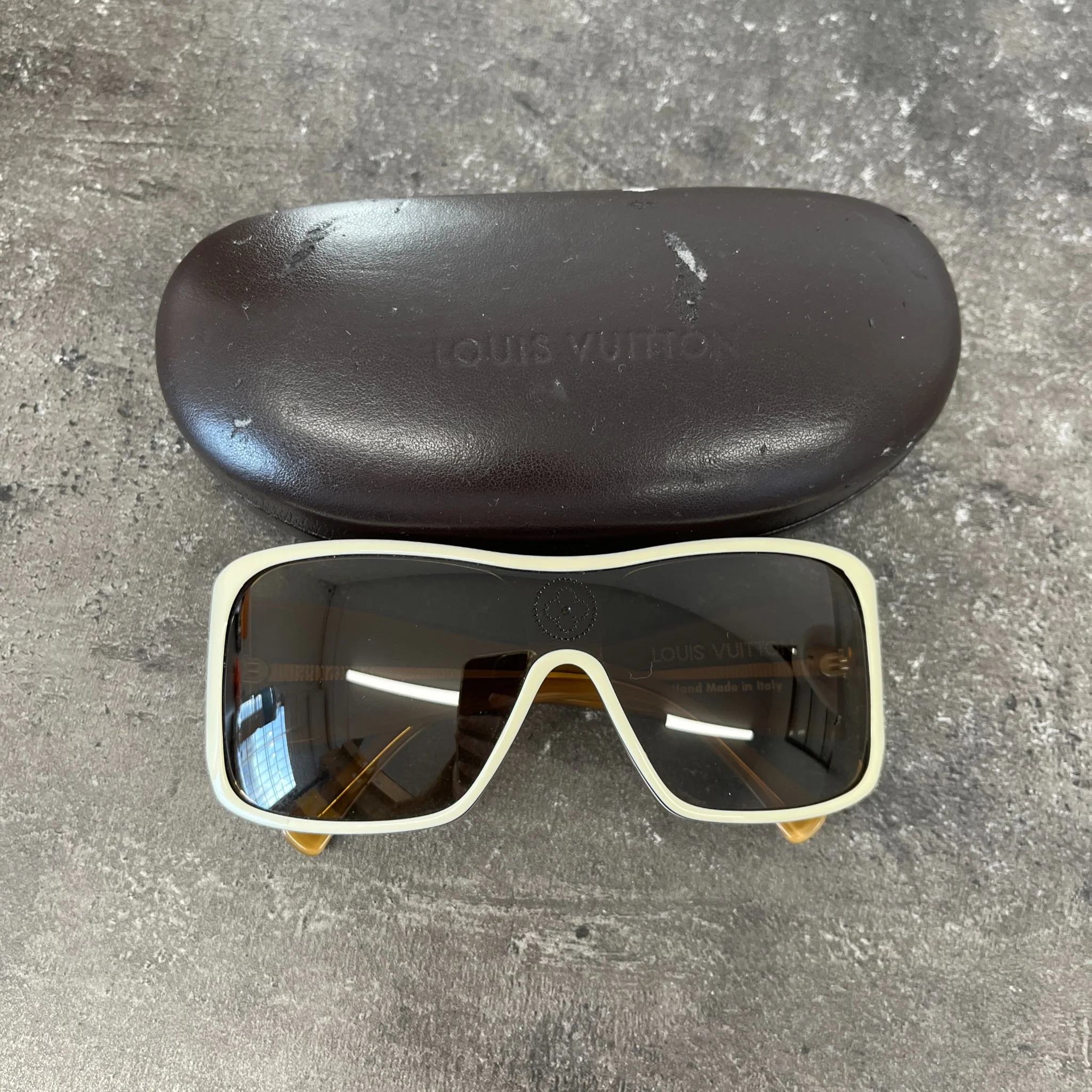 Men's Mahina Sunglasses Beige - Image 7