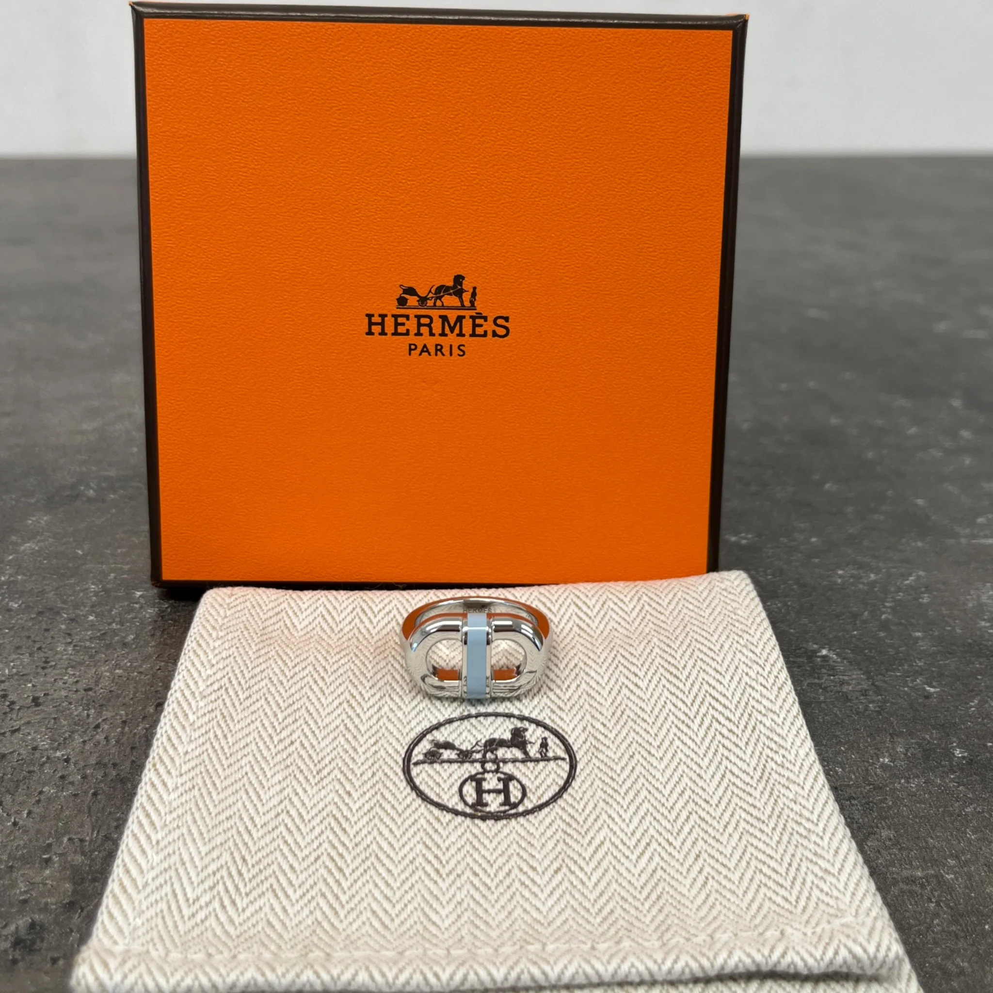 Men's Maillon Ring Blue - Image 5