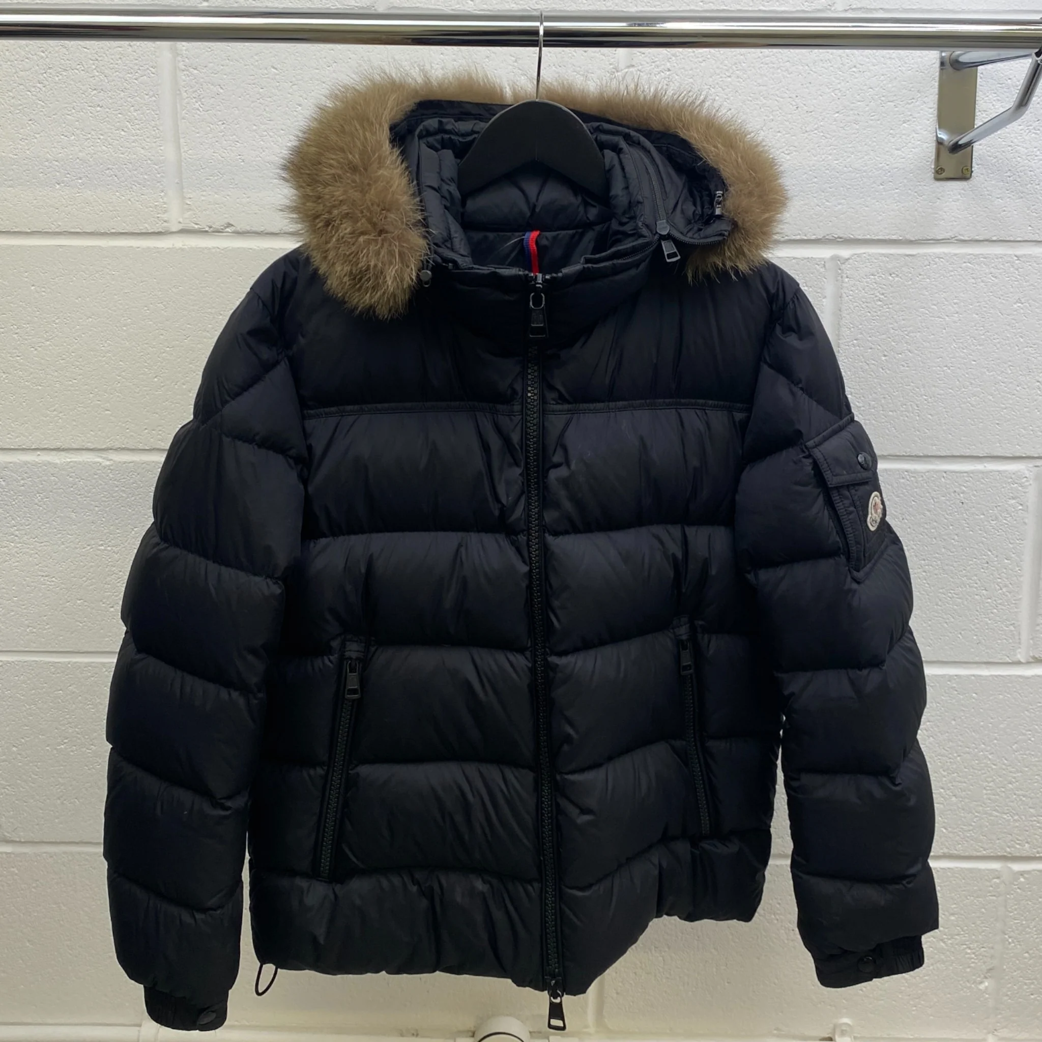 Men's Marque Down Jacket Black Size 1 / S - Image 10