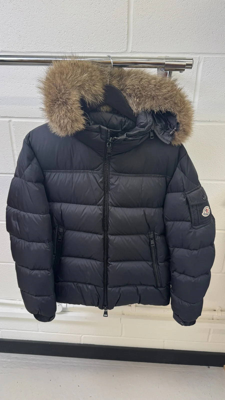 Men's Marque Down Jacket Black Size 1 / S - Image 11