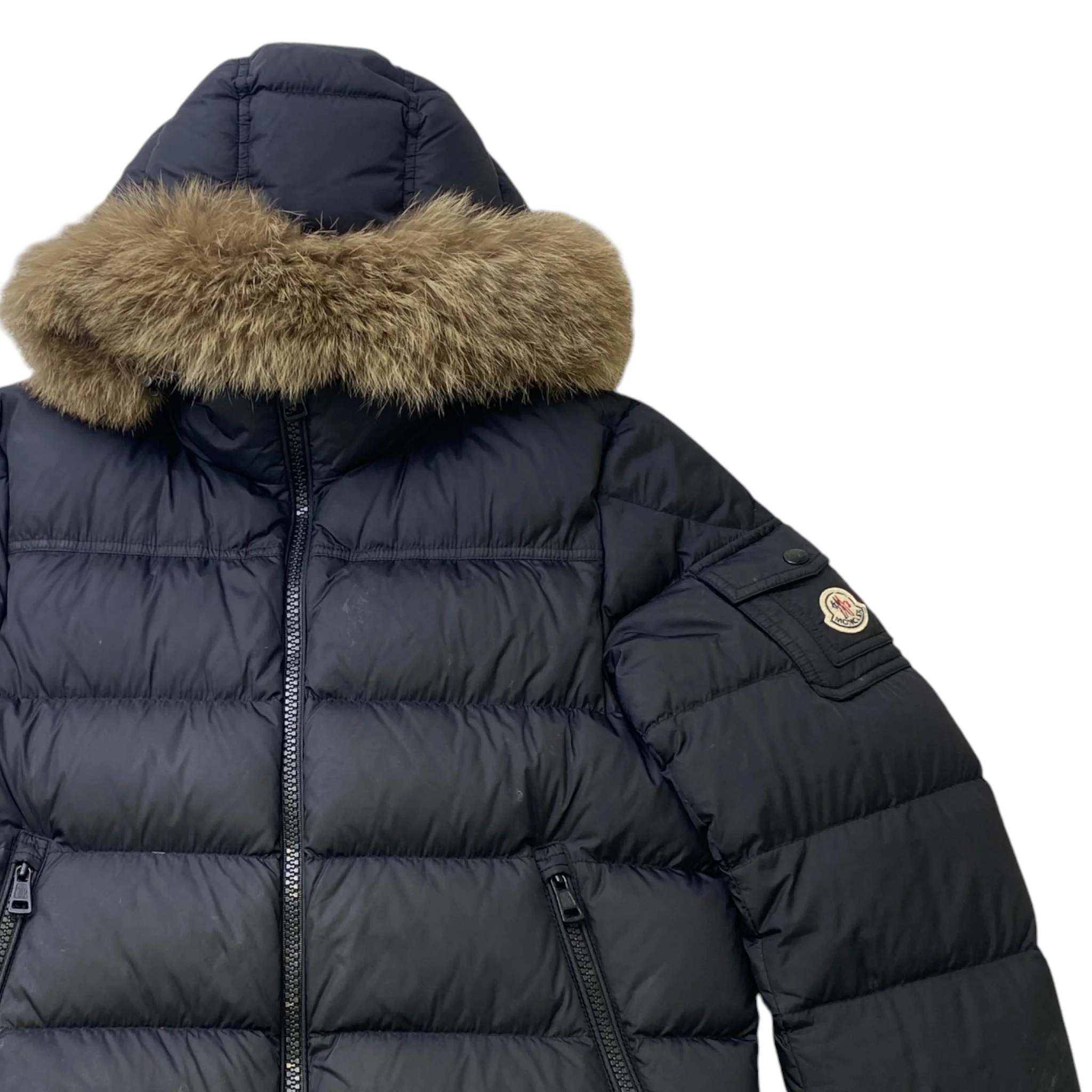 Men's Marque Down Jacket Black Size 1 / S - Image 3