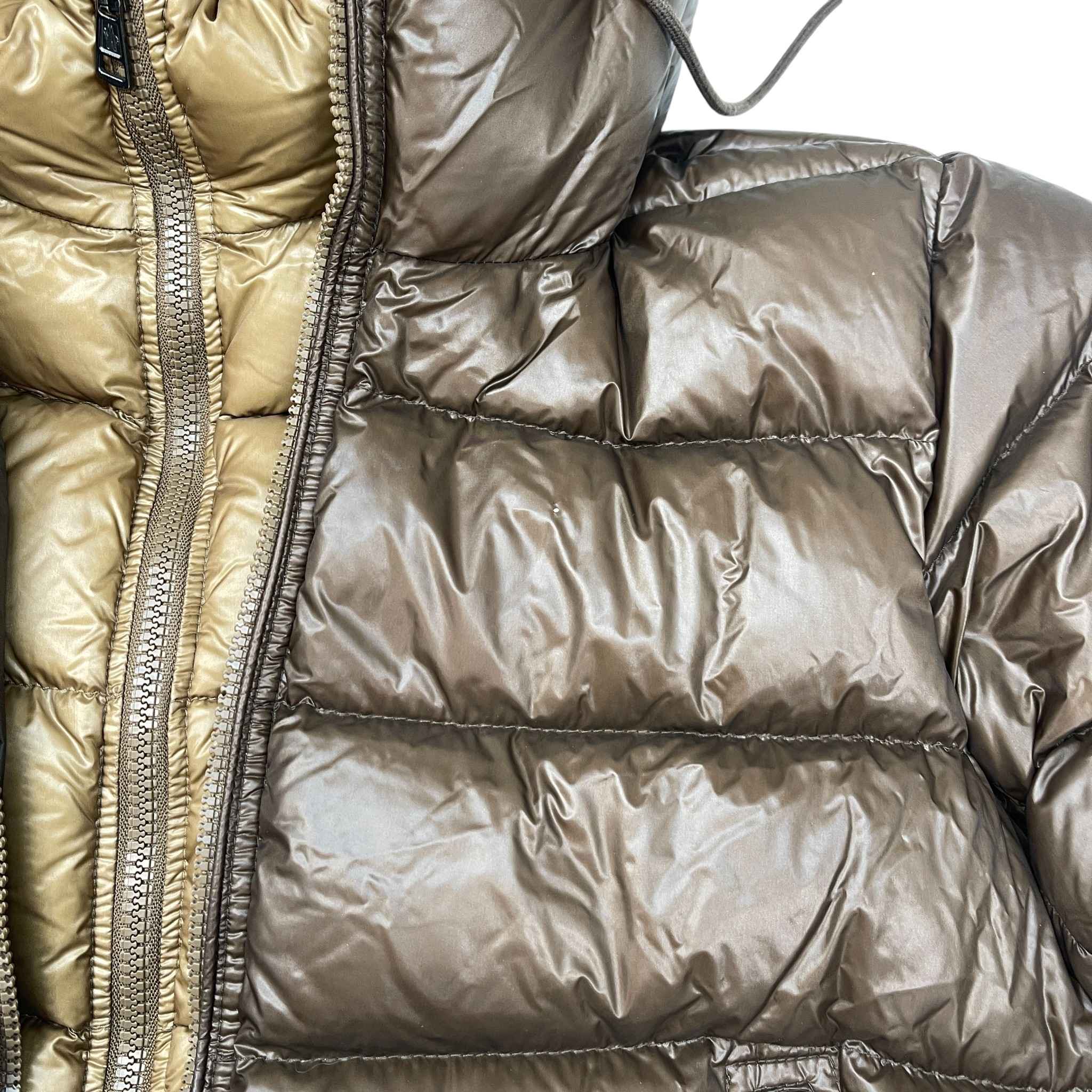 Men's Marque Down Jacket Brown Size 5 / XXL - Image 12
