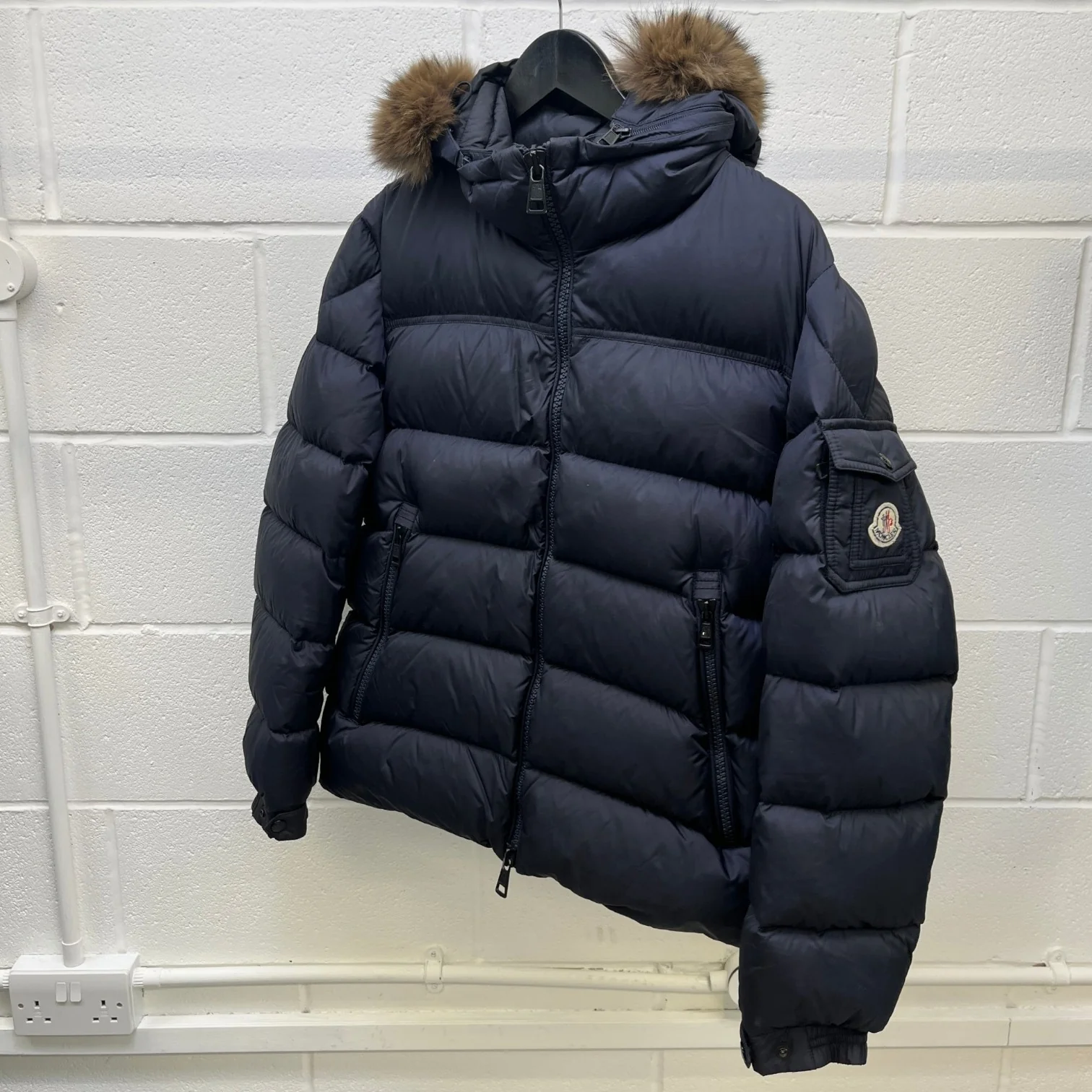 Men's Marque Down Jacket Navy Size 2 / M - Image 12