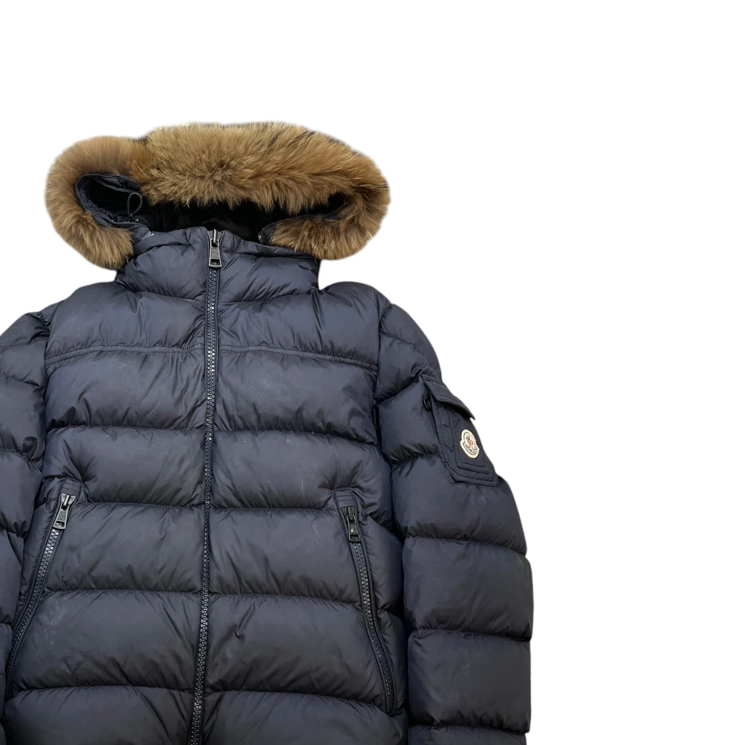 Men's Marque Down Jacket Navy Size 2 / M - Image 3
