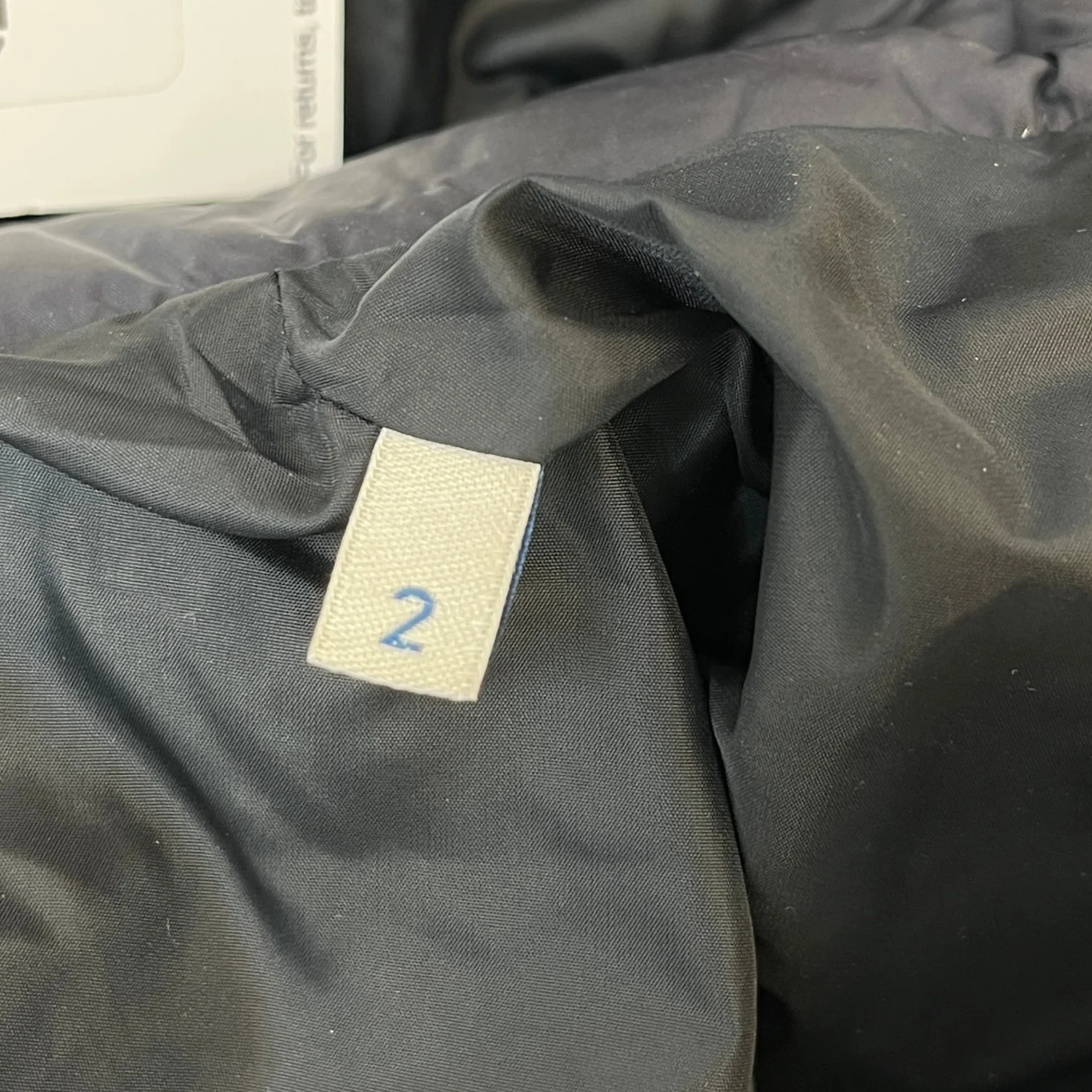 Men's Marque Down Jacket Navy Size 2 / M - Image 8