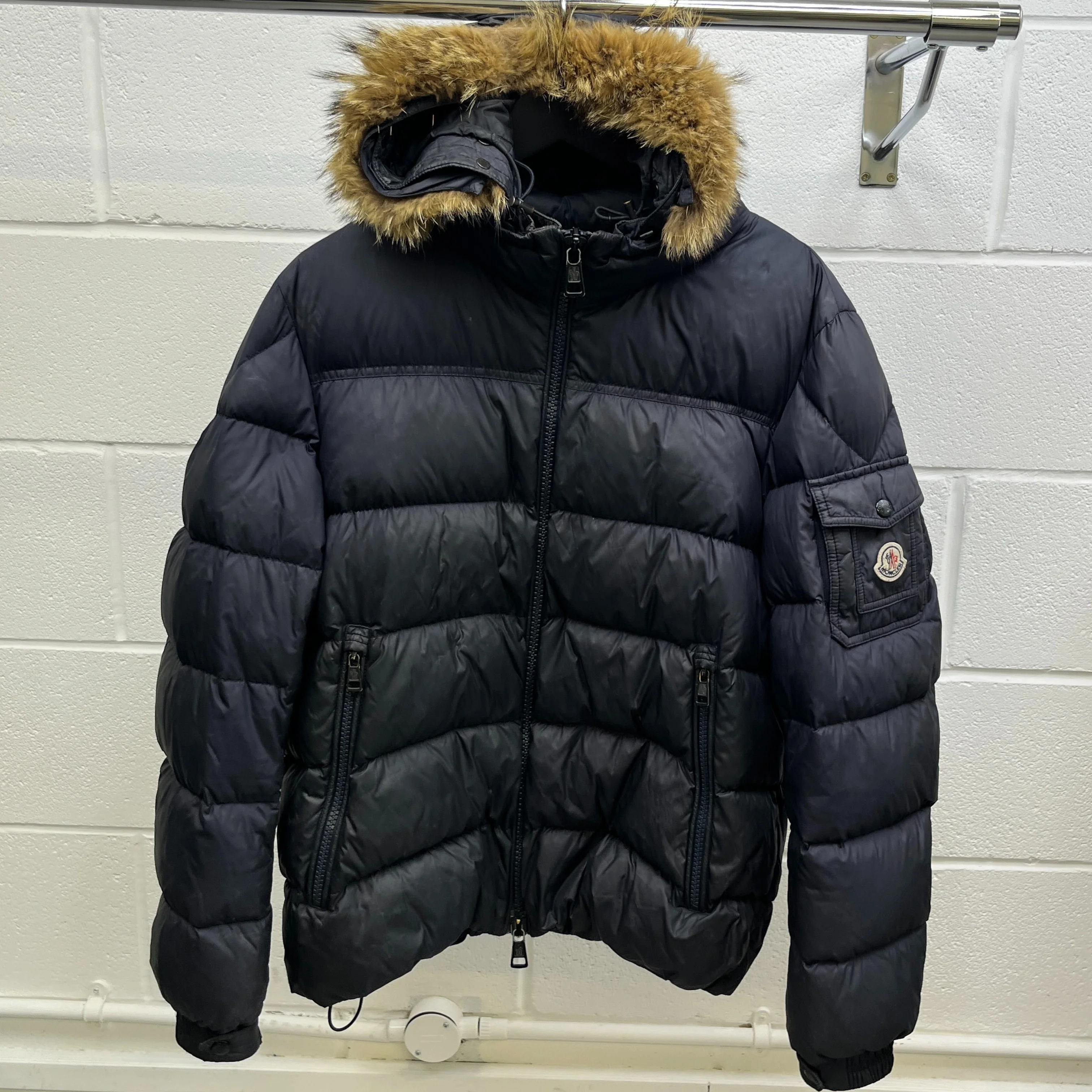 Men's Marque Down Jacket Navy Size 3 / L - Image 10