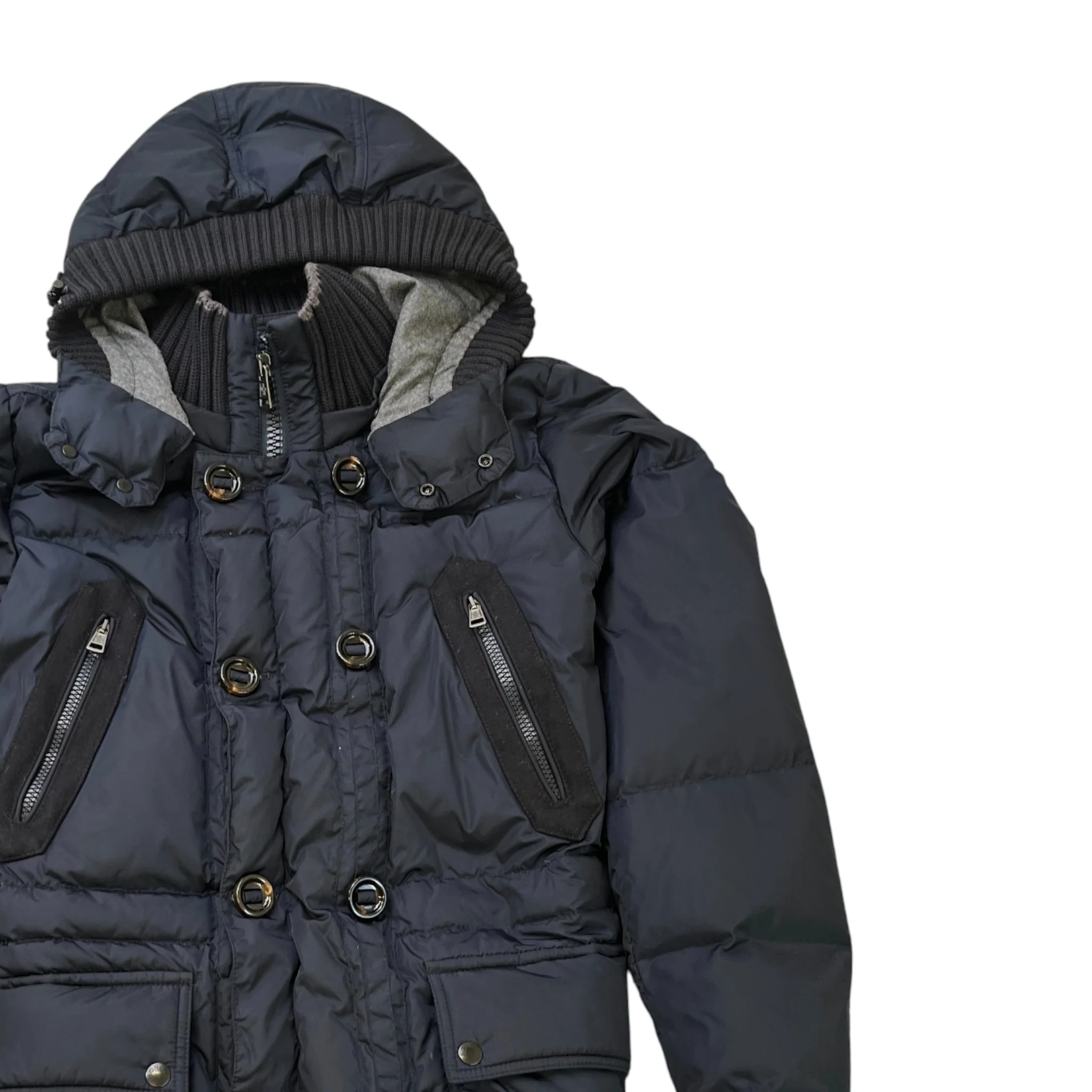 Men's Mathias Down Jacket Navy Size 1 / S - Image 3