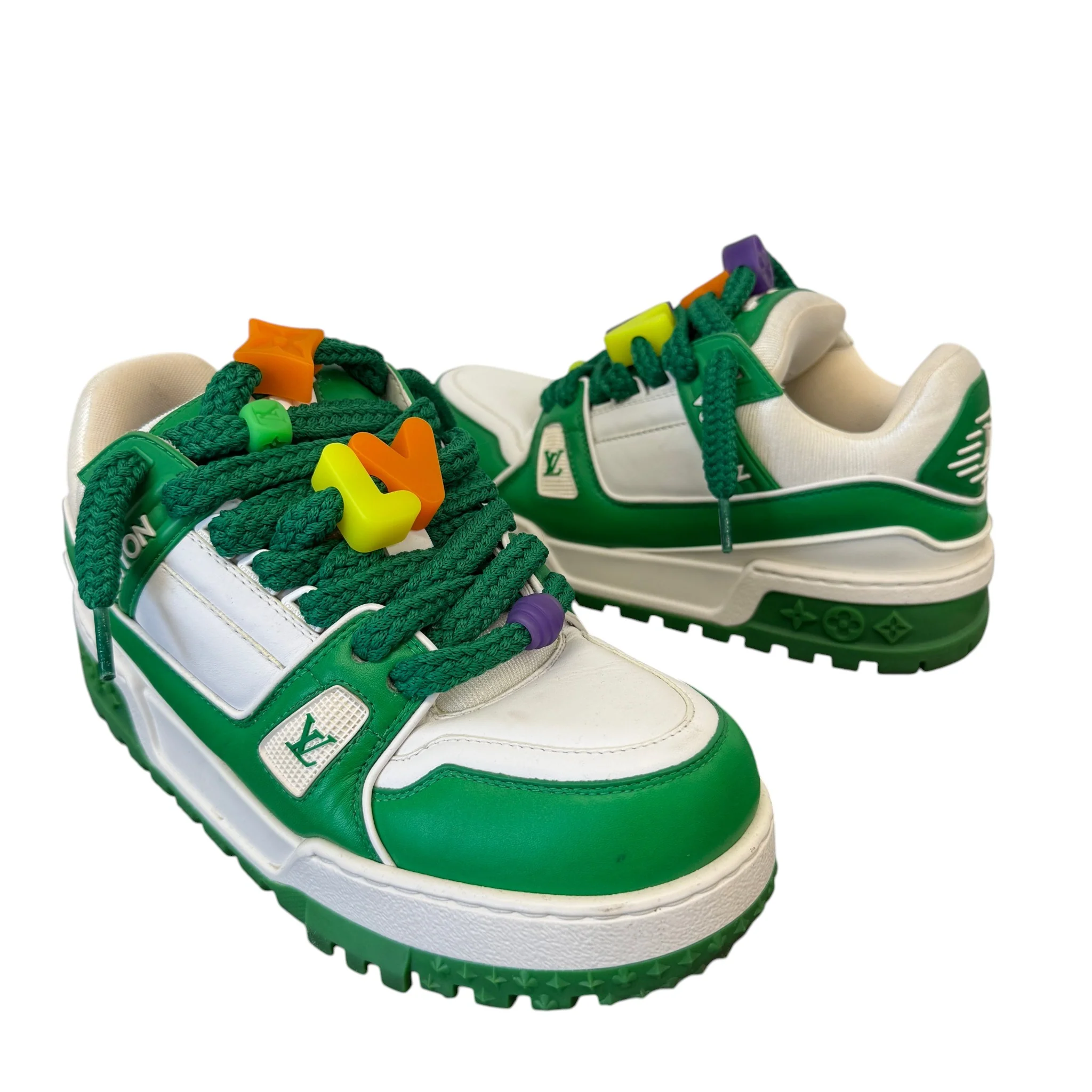 Men's Maxi Low Trainers White Size EU 40.5 / UK 6.5 - Image 3