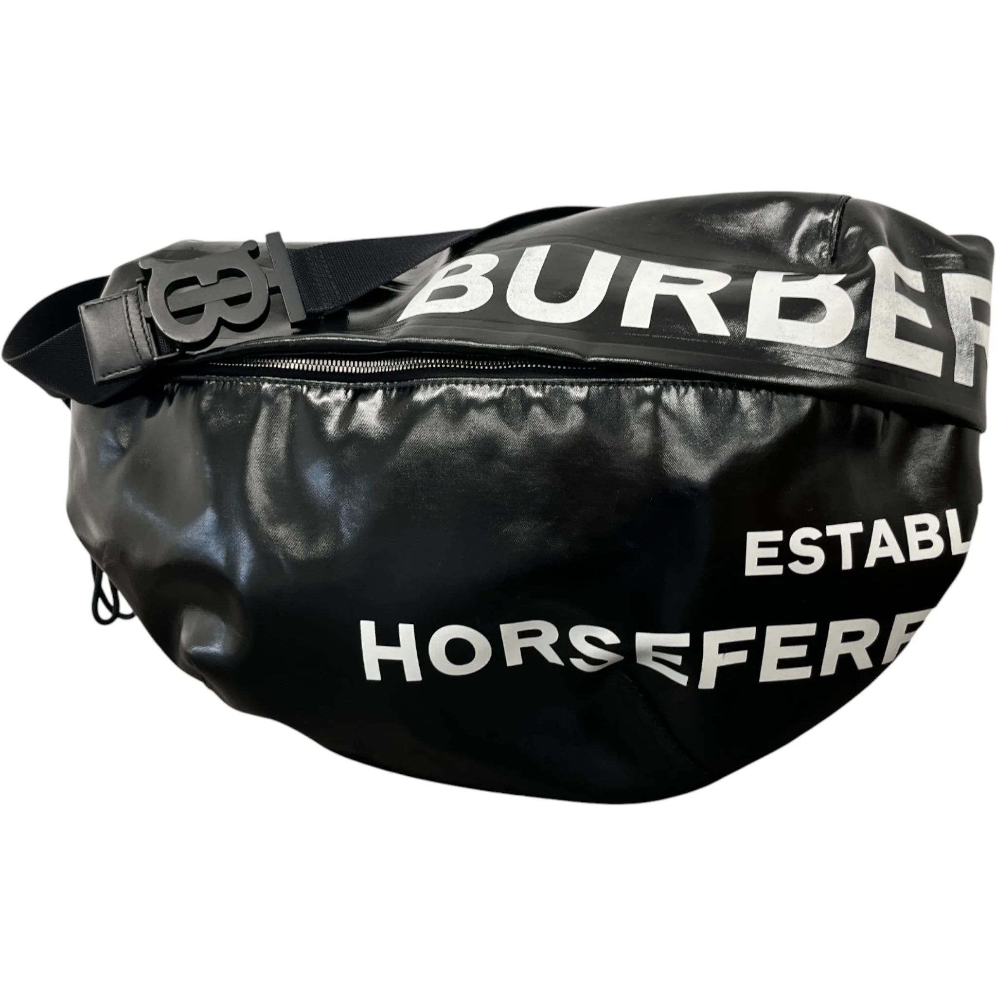 Men's Maxi Sonny Horseferry Belt Bag Black - Image 4