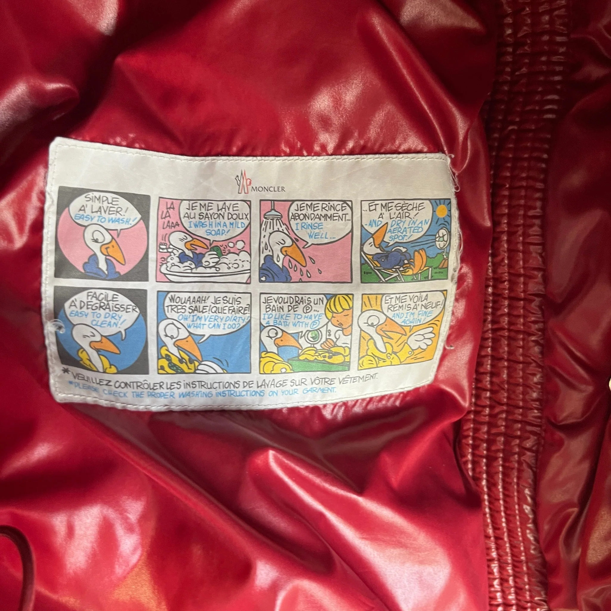 Men's Maya 70Th Anniverary Down Jacket Red Size 2 / M - Image 9