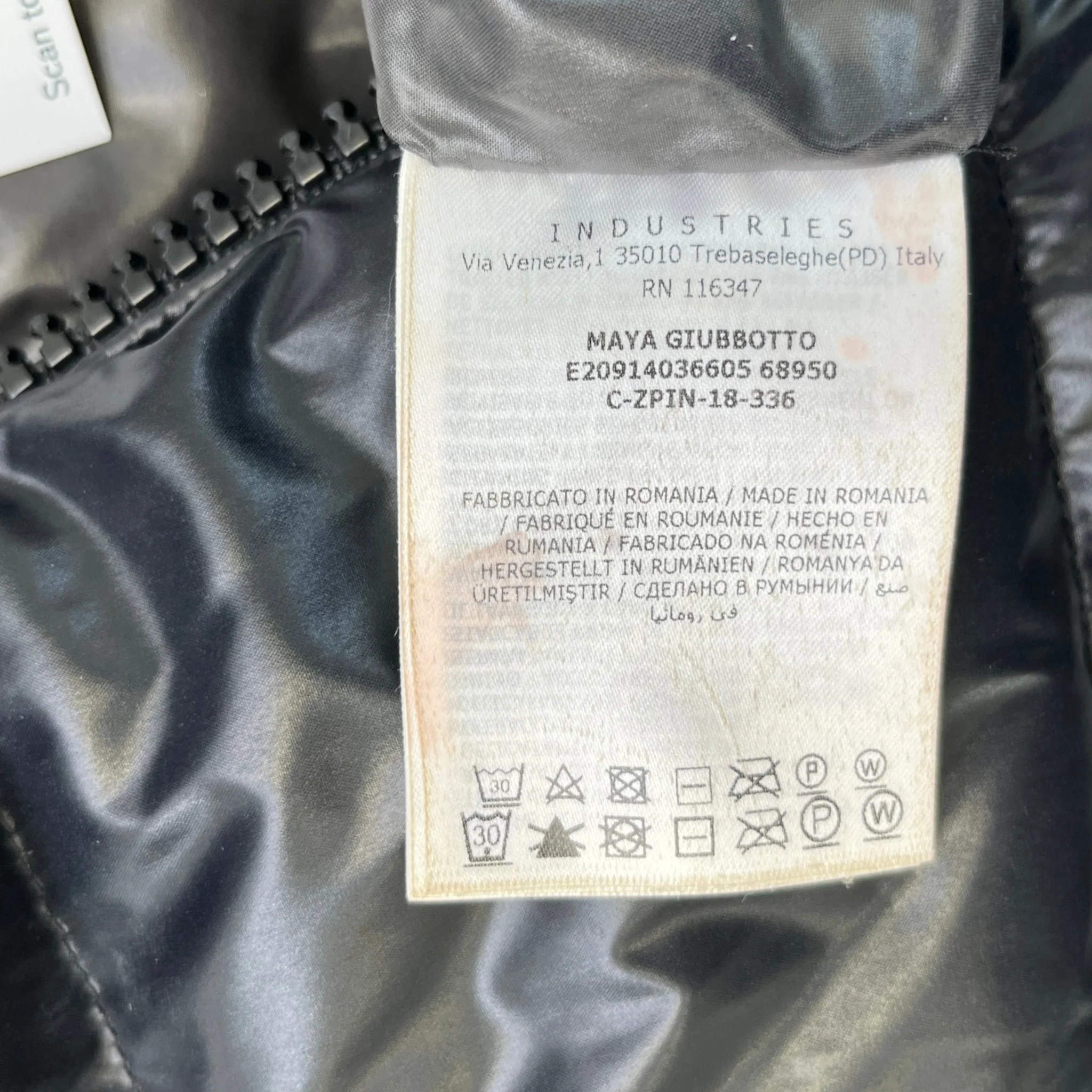 Men's Maya Down Jacket Black Size 3 / L - Image 8