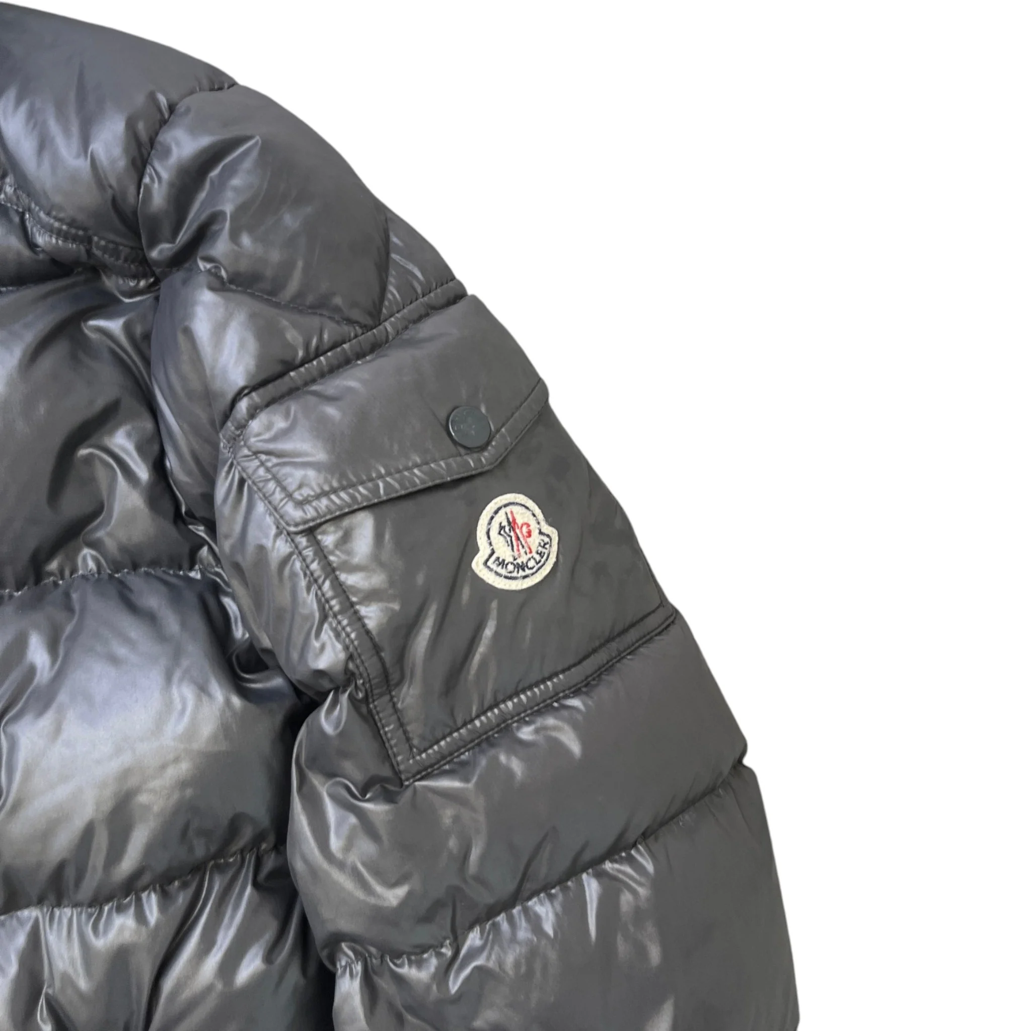 Men's Maya Down Jacket Charcoal Size 4 / XL - Image 5