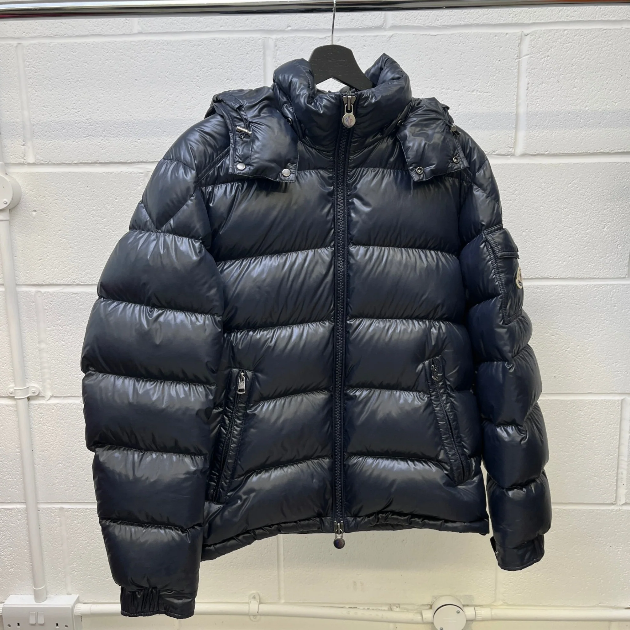 Men's Maya Down Jacket Navy Size 2 / M - Image 12