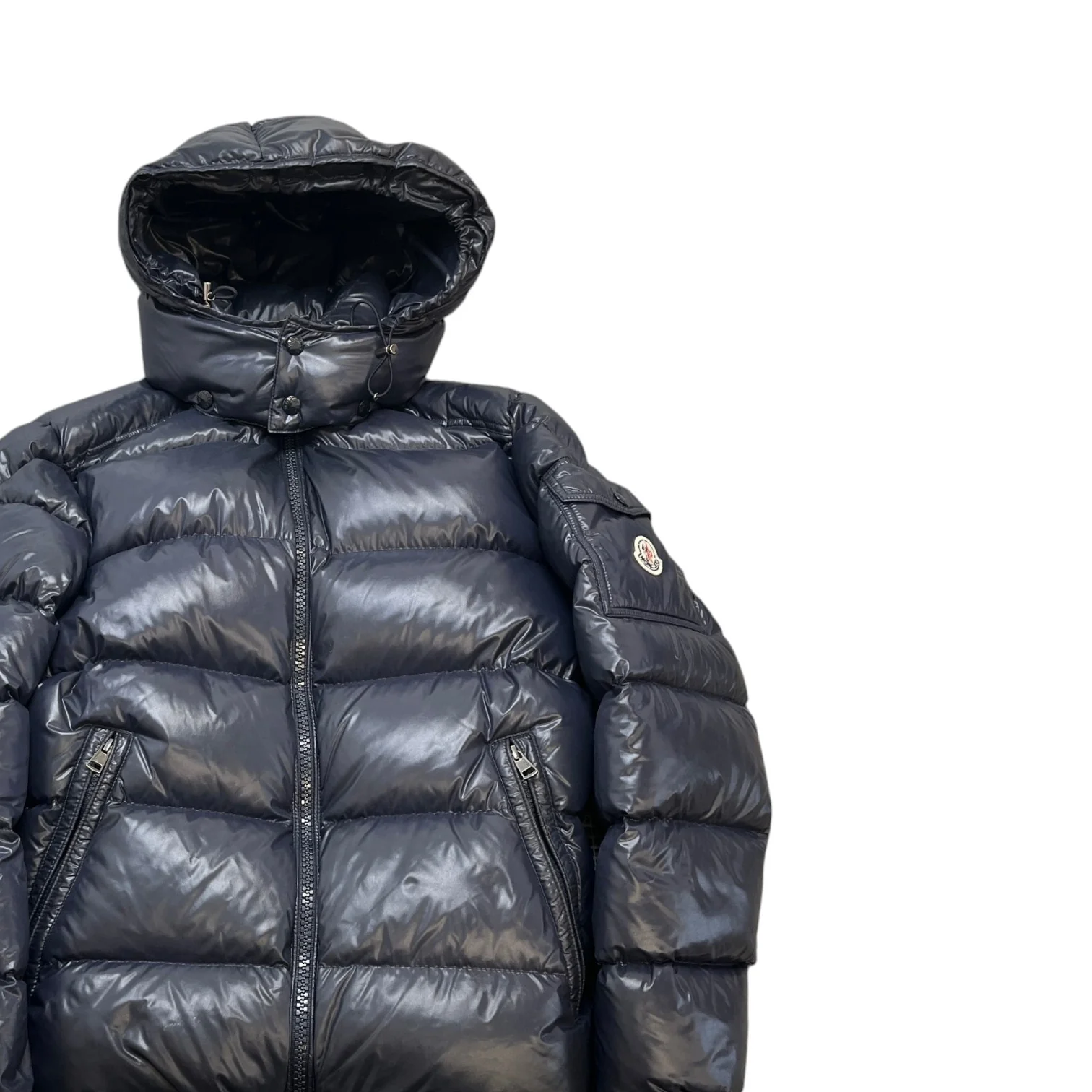 Men's Maya Down Jacket Navy Size 4 / XL - Image 3