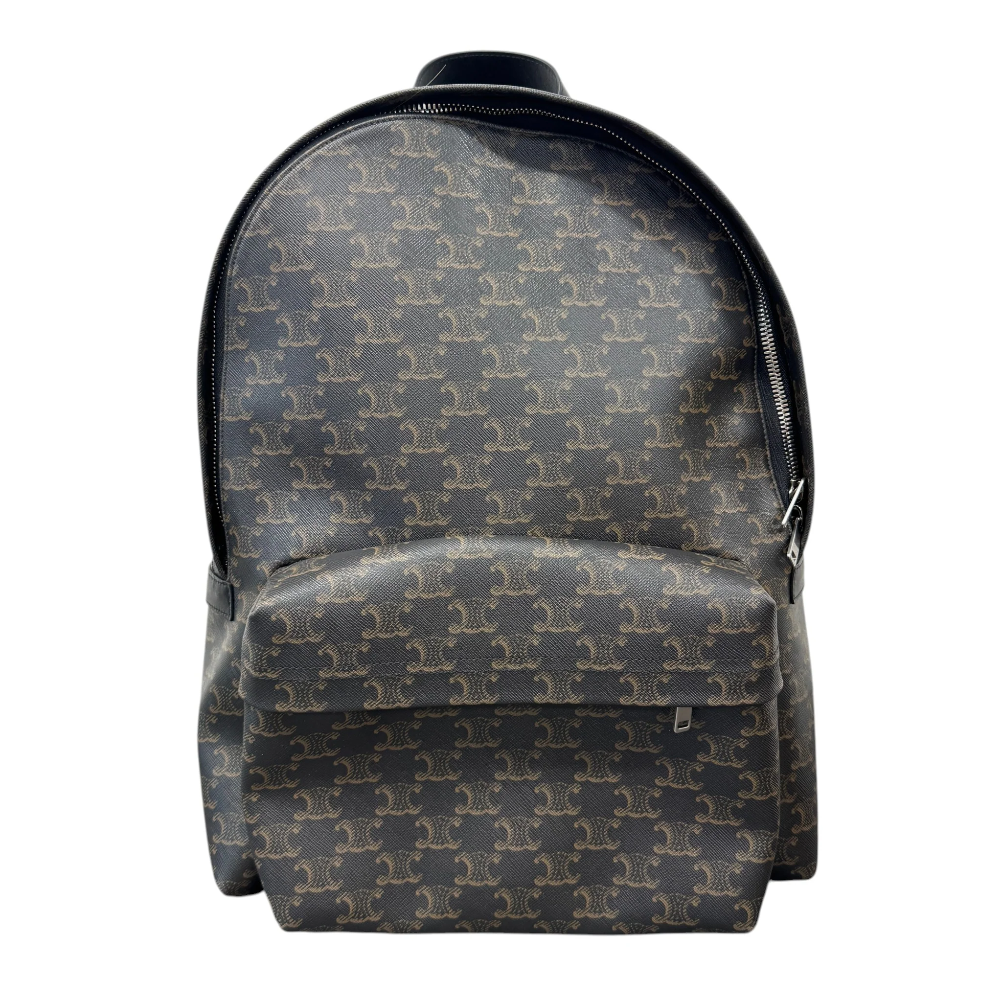 Men's Medium Triomphe Canvas Backpack Black